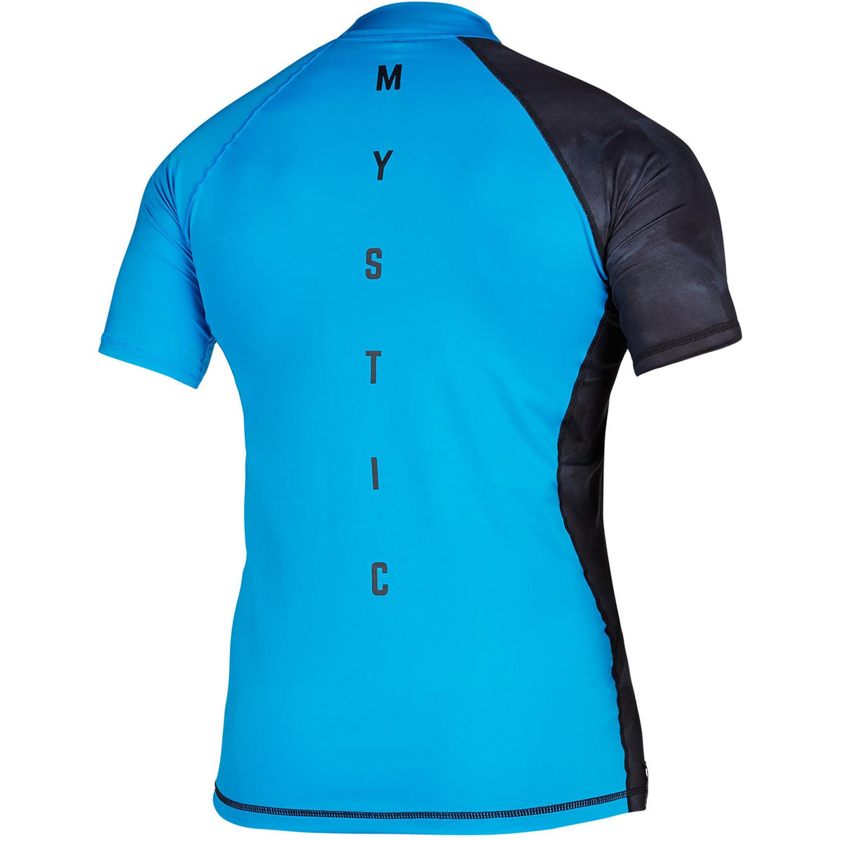 Mystic Crossfire Shortsleeve Rash Vest - Blue