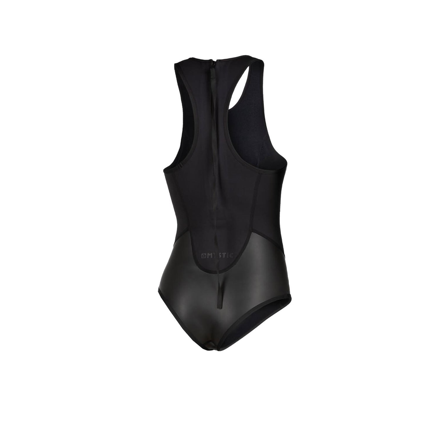 Mystic Womens Diva 2/2mm Back-Zip Capsleeve Super Shorty - Black