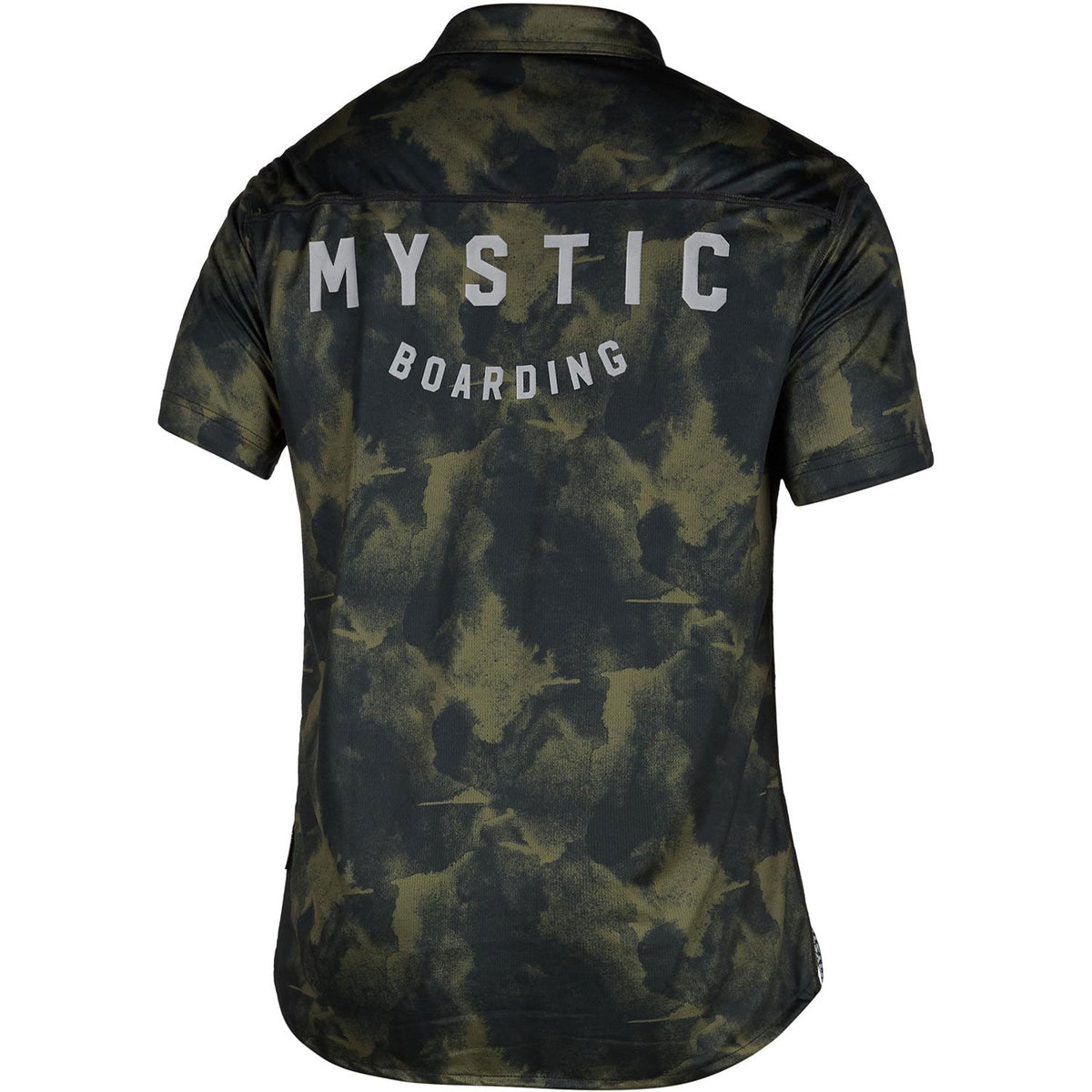 Mystic Shred Short Sleeve Quickdry Top - Brave Green