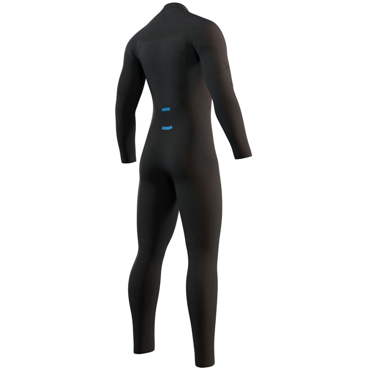 Mystic Brand 3/2mm Back-Zip Flatlock Wetsuit - Black
