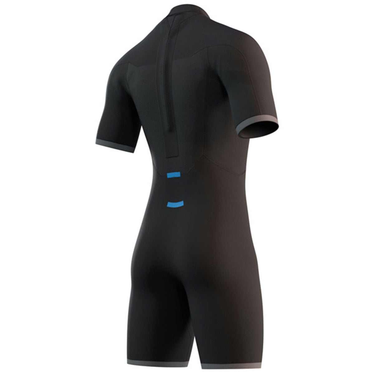 Mystic Brand 3/2mm Back-ZipShorty Wetsuit - Black