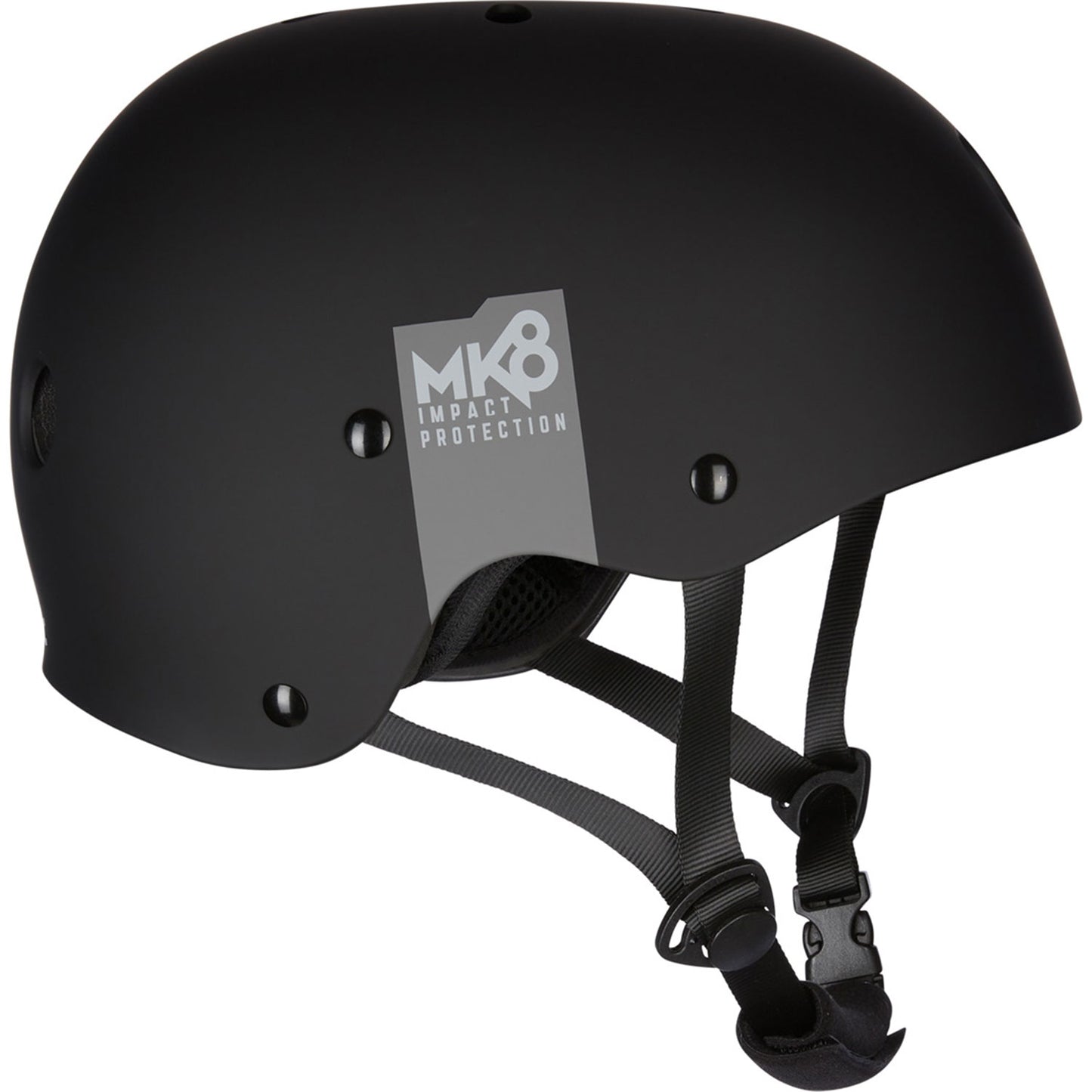 Mystic MK8 Kite & Wakeboarding Helmet - Black