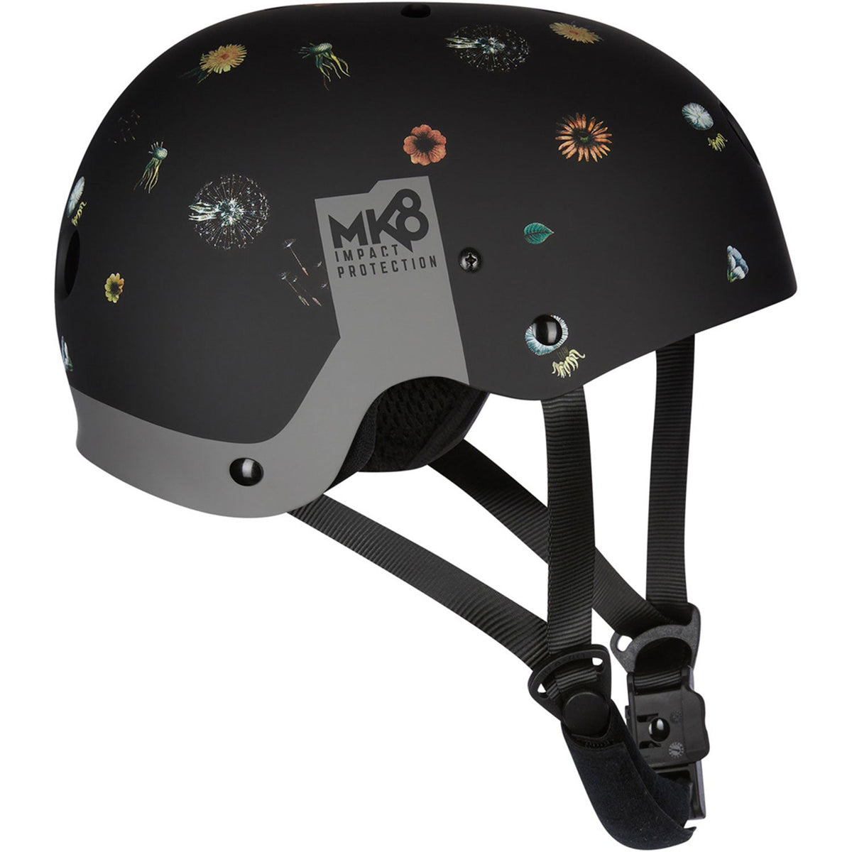 Mystic MK8X Kite & Wakeboarding Helmet - Multi Black