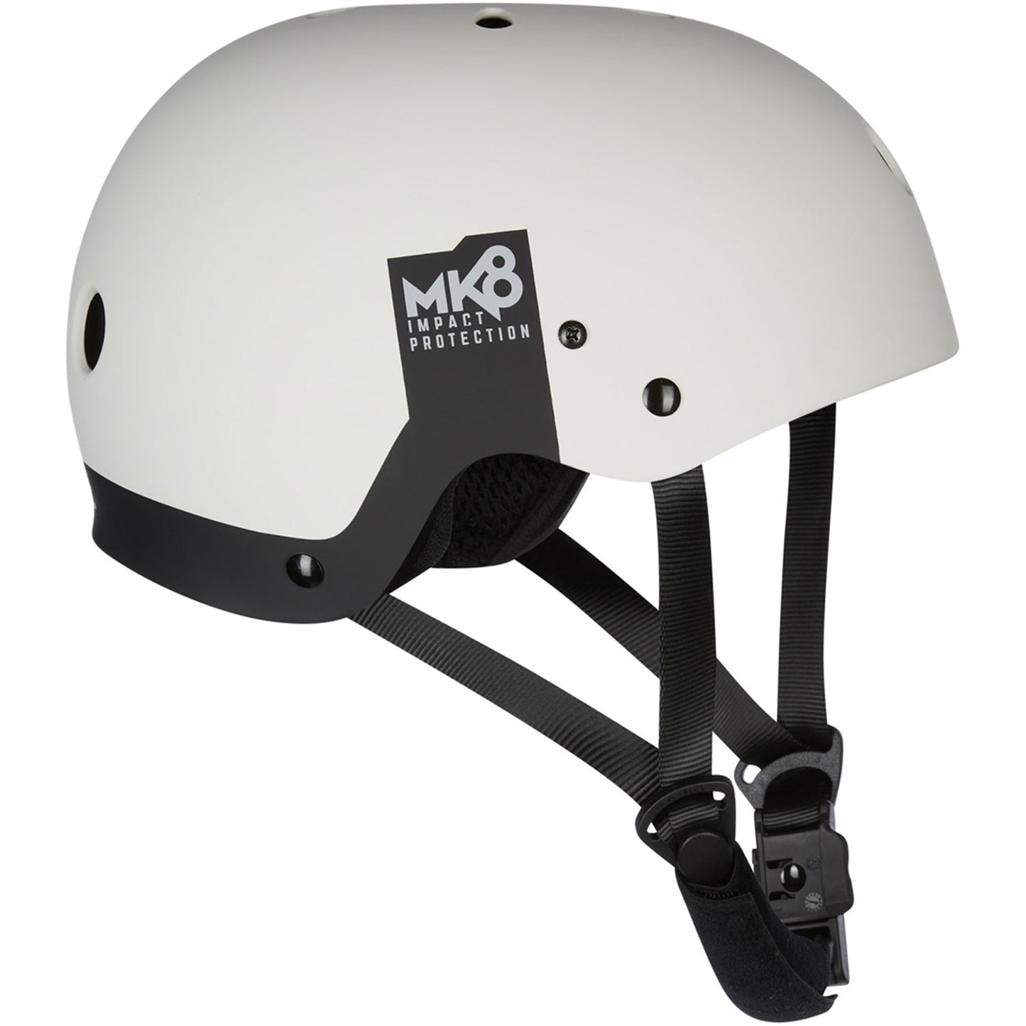 Mystic MK8X Kite & Wakeboarding Helmet - White