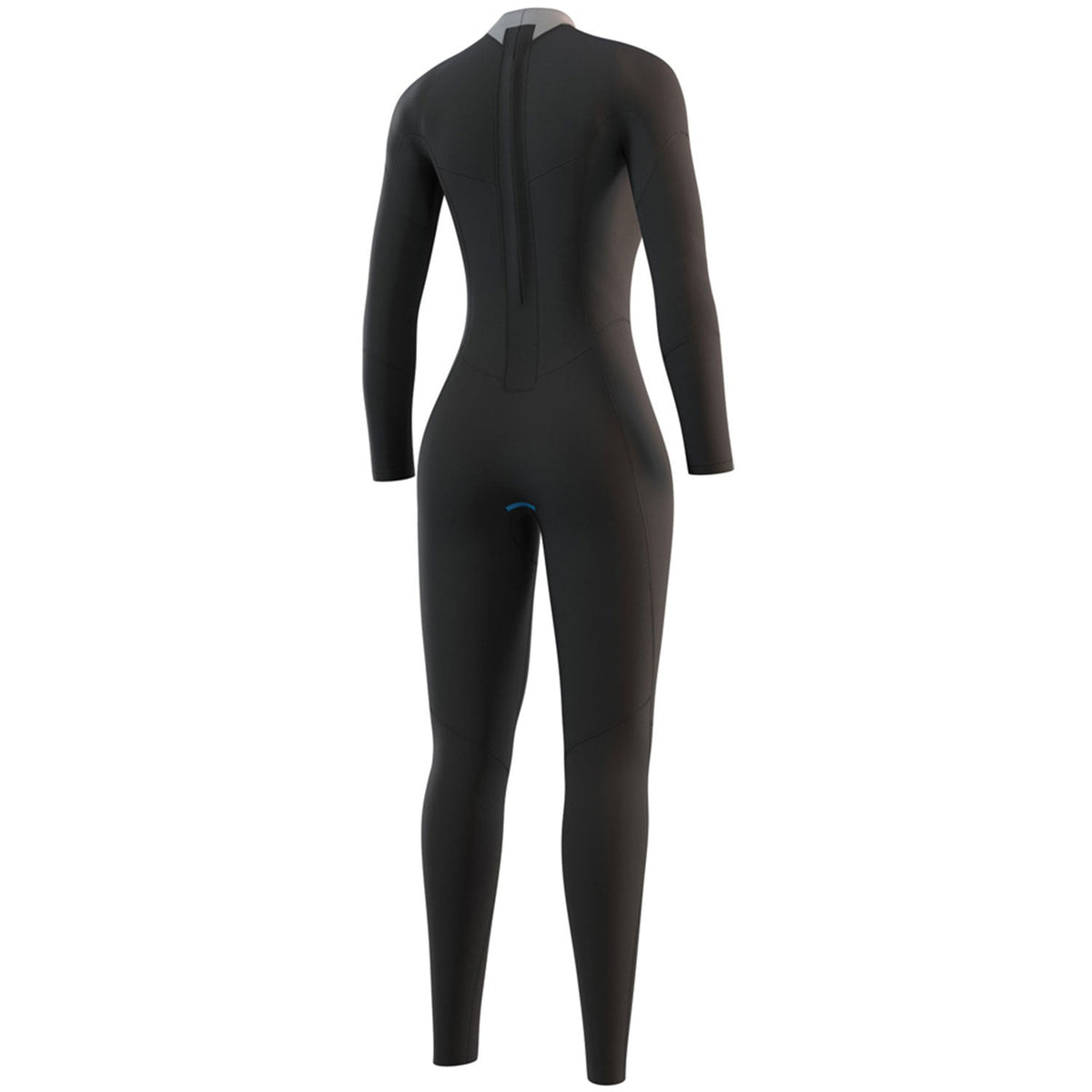 Mystic Womens Brand 3/2mm Back-Zip Flatlock Wetsuit - Night Blue