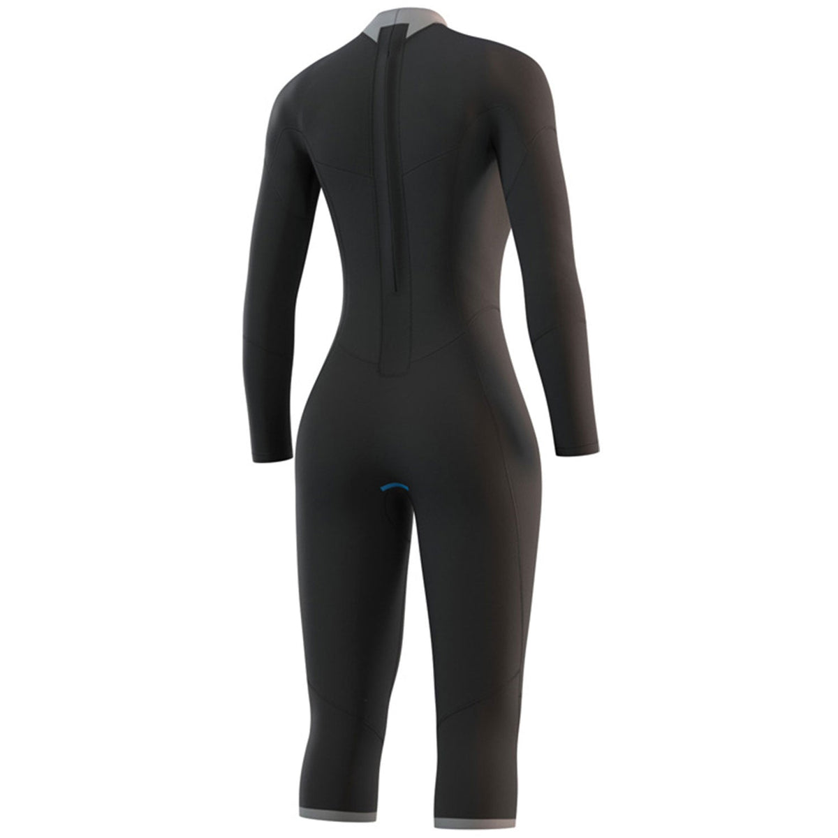 Mystic Womens Brand 3/2mm Back-Zip FL Shortleg Wetsuit - Night Blue