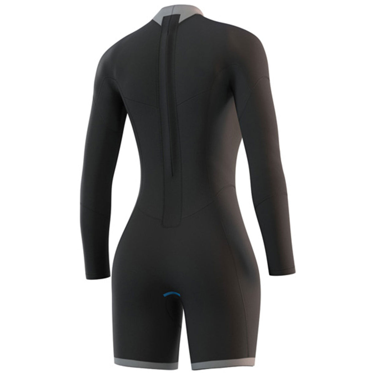 Mystic Womens Brand 3/2mm Longarm Shorty Wetsuit - Night Blue