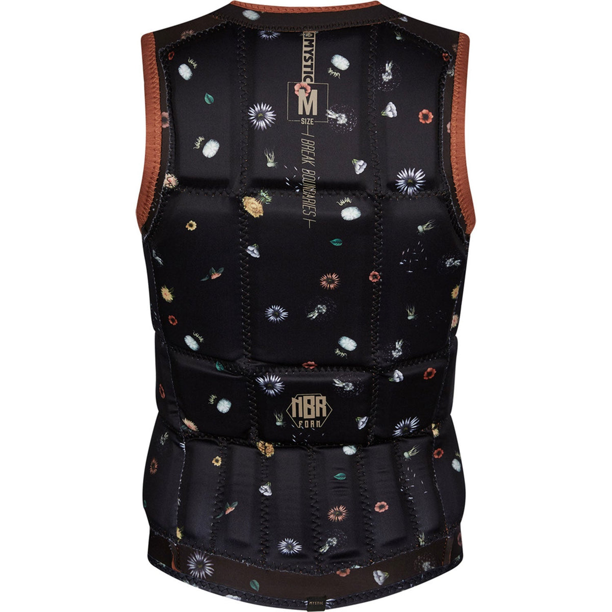 Mystic Womens DIVA FZip Wakeboard Impact Vest - Rusty Red