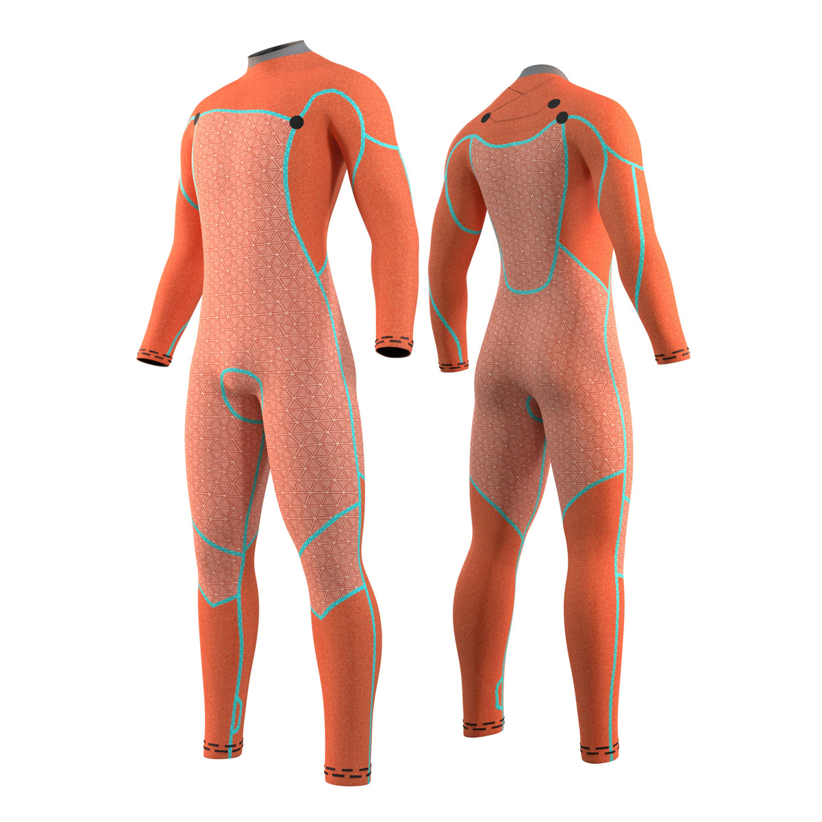 Mystic Voltt 5/4/3mm Front-Zip Fullsuit Wetsuit- Black