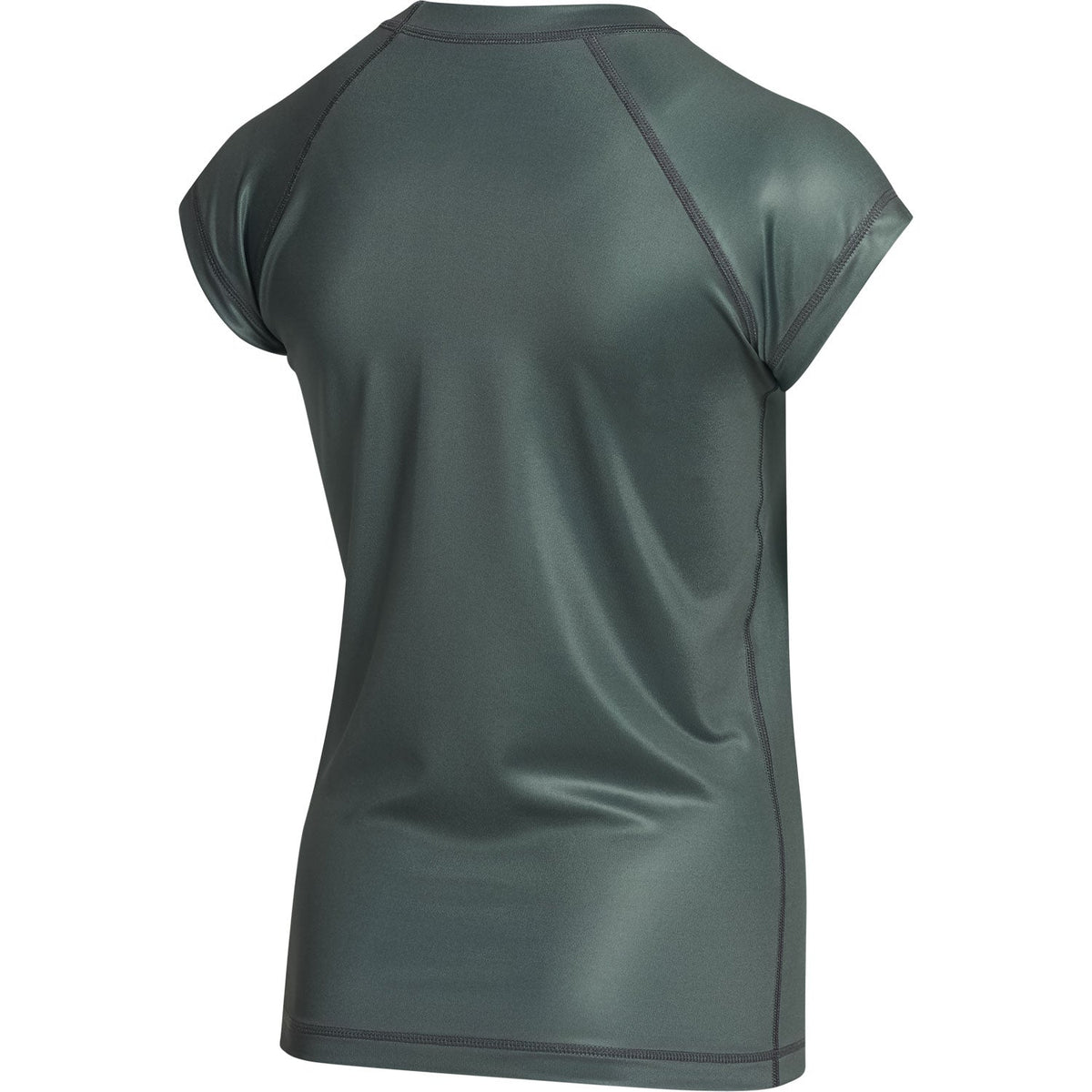 Mystic Womens Star Short Sleeve Rashvest - Dark Olive