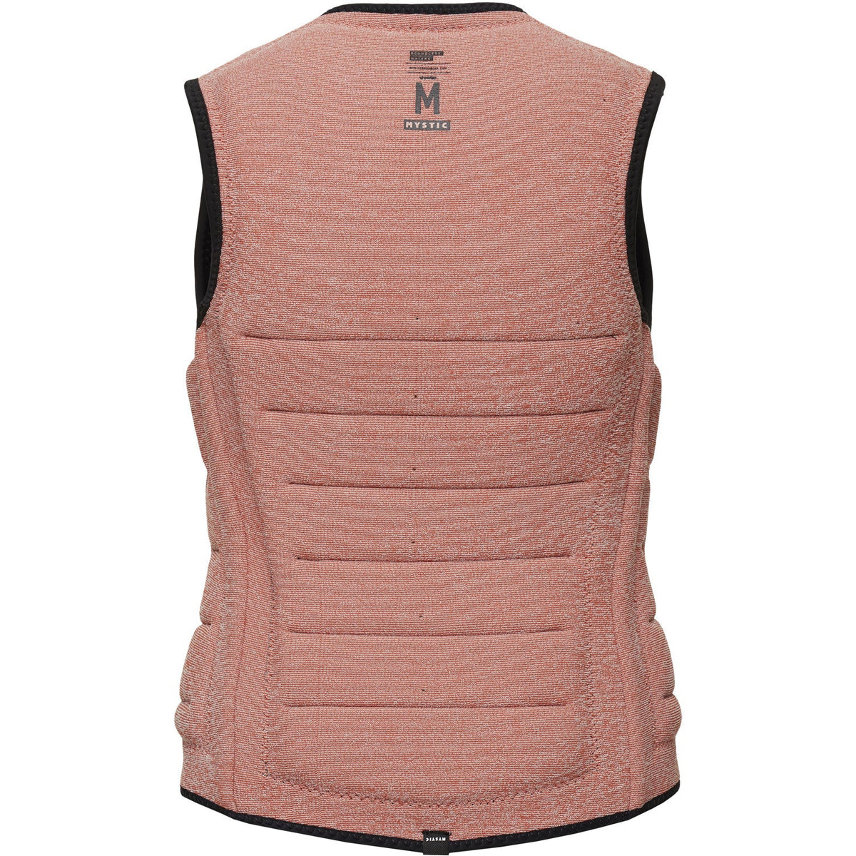 Mystic Womens Maze Wake Boarding Front-Zip Impact Vest - Black 230223