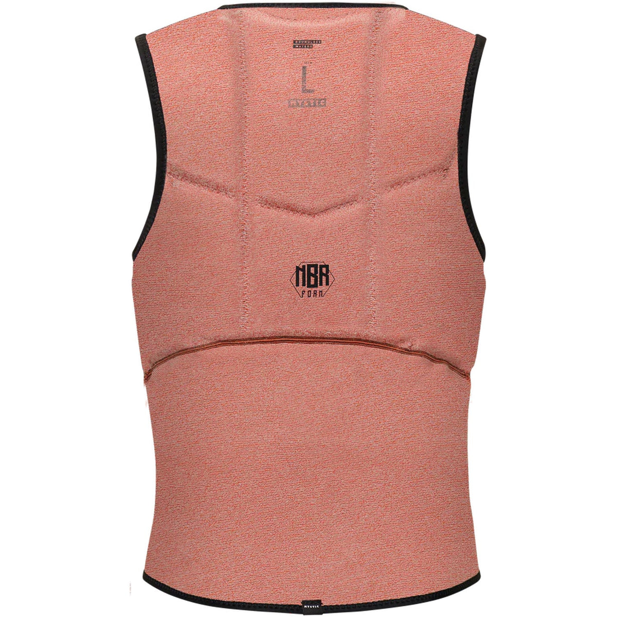 Mystic Foil Front-Zip Impact Vest - Black