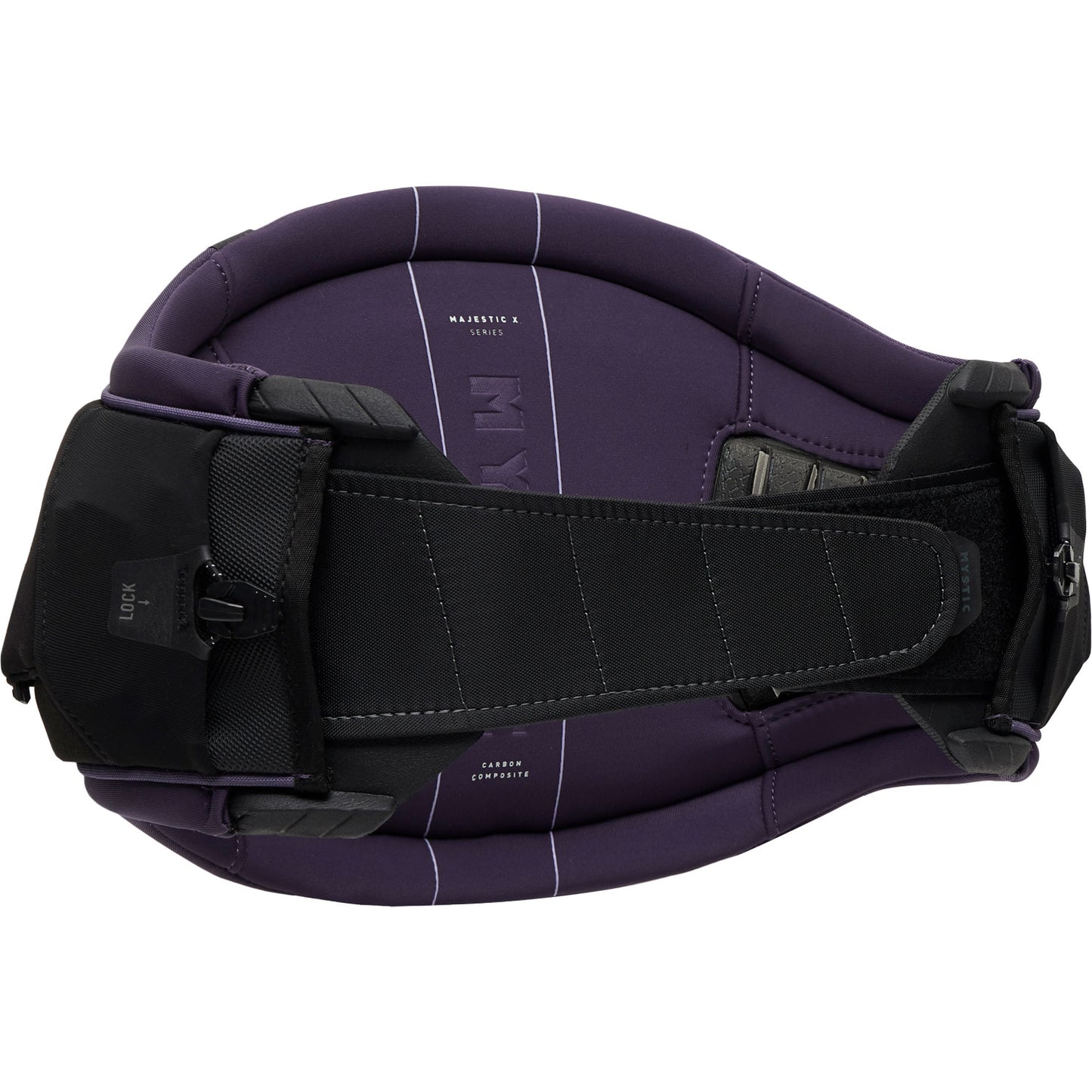 Mystic Majestic X Waist Harness No Spreader Bar - Deep Purple
