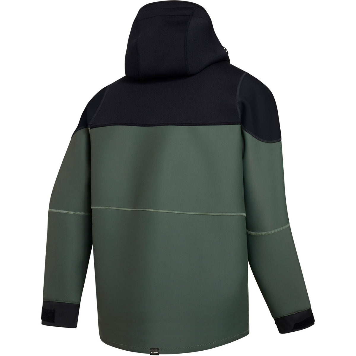 Mystic Vortex Jacket 3/2mm Neoprene Hoody - Dark Olive