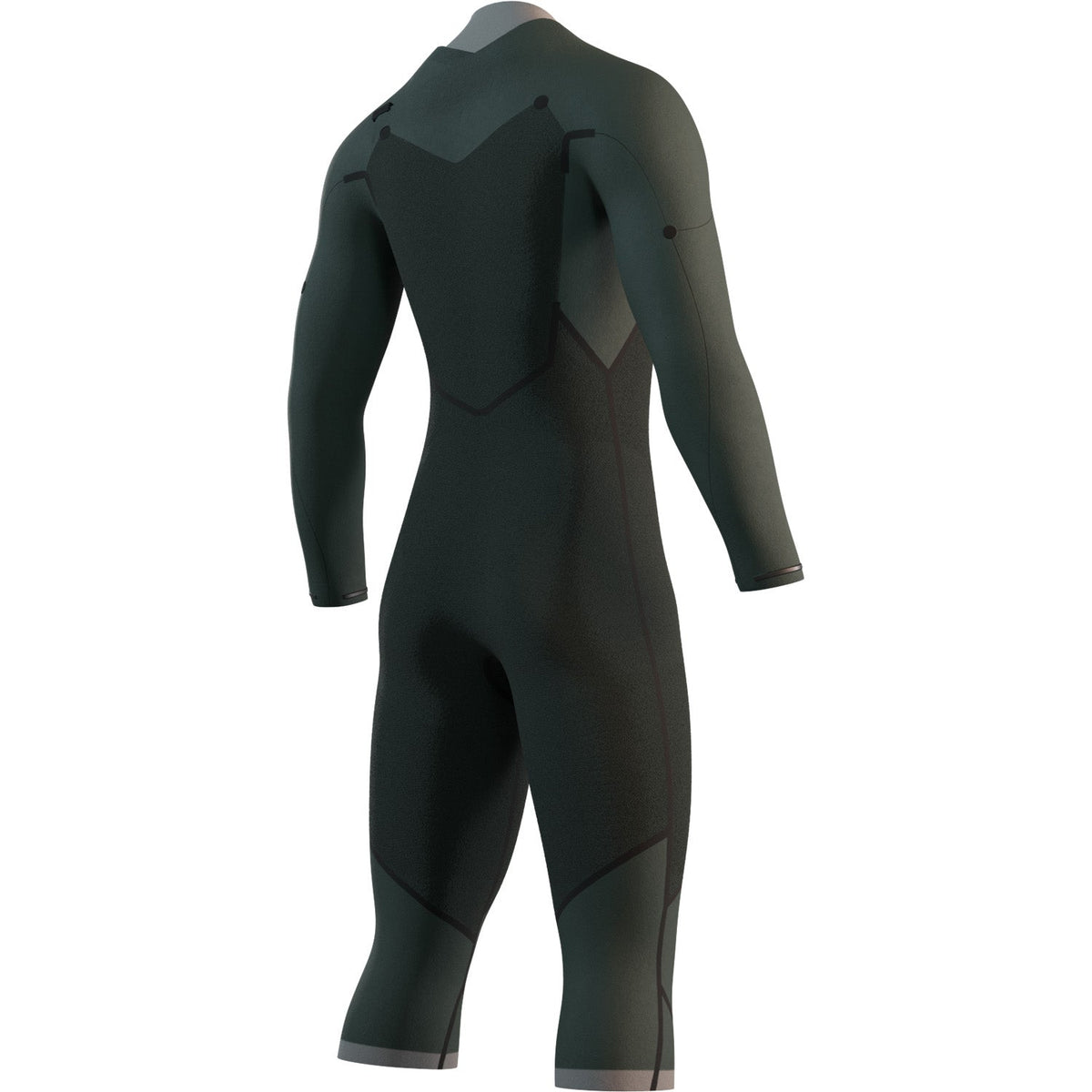 Mystic MOTION 4/3m Front-Zip Long Arm Short Leg Wetsuit - Black