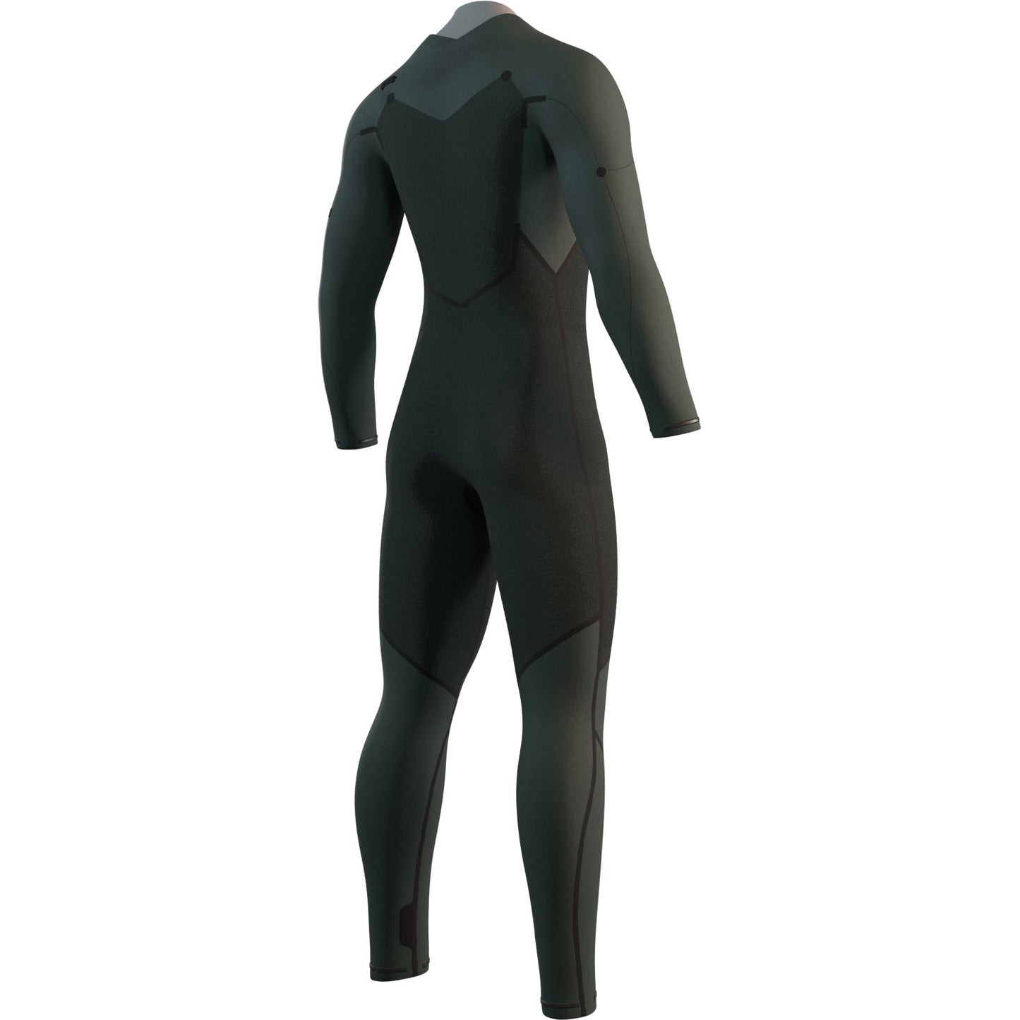 Mystic MOTION 4/3m Front-Zip Fullsuit Wetsuit - Truffle
