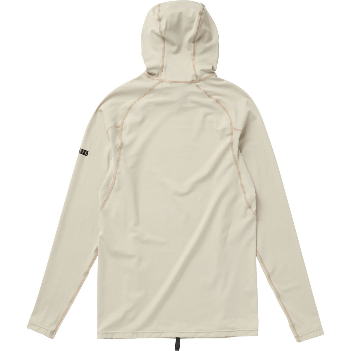 Mystic Unchartered Hooded Long Sleeve Rashvest - Sand