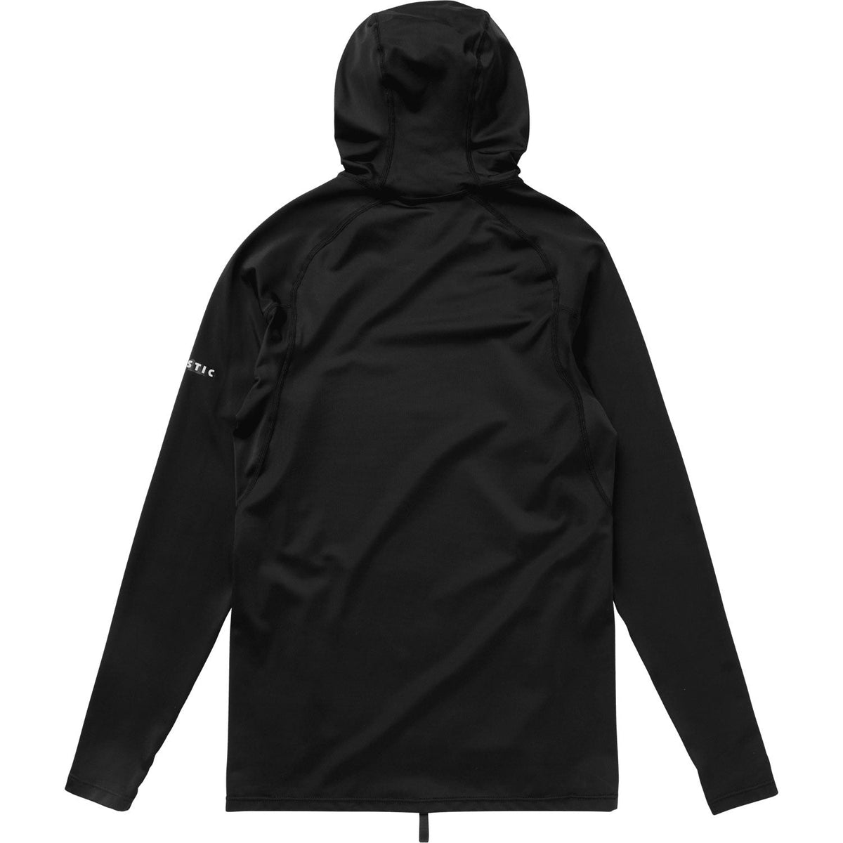 Mystic Unchartered Hooded Long Sleeve Rashvest - Black