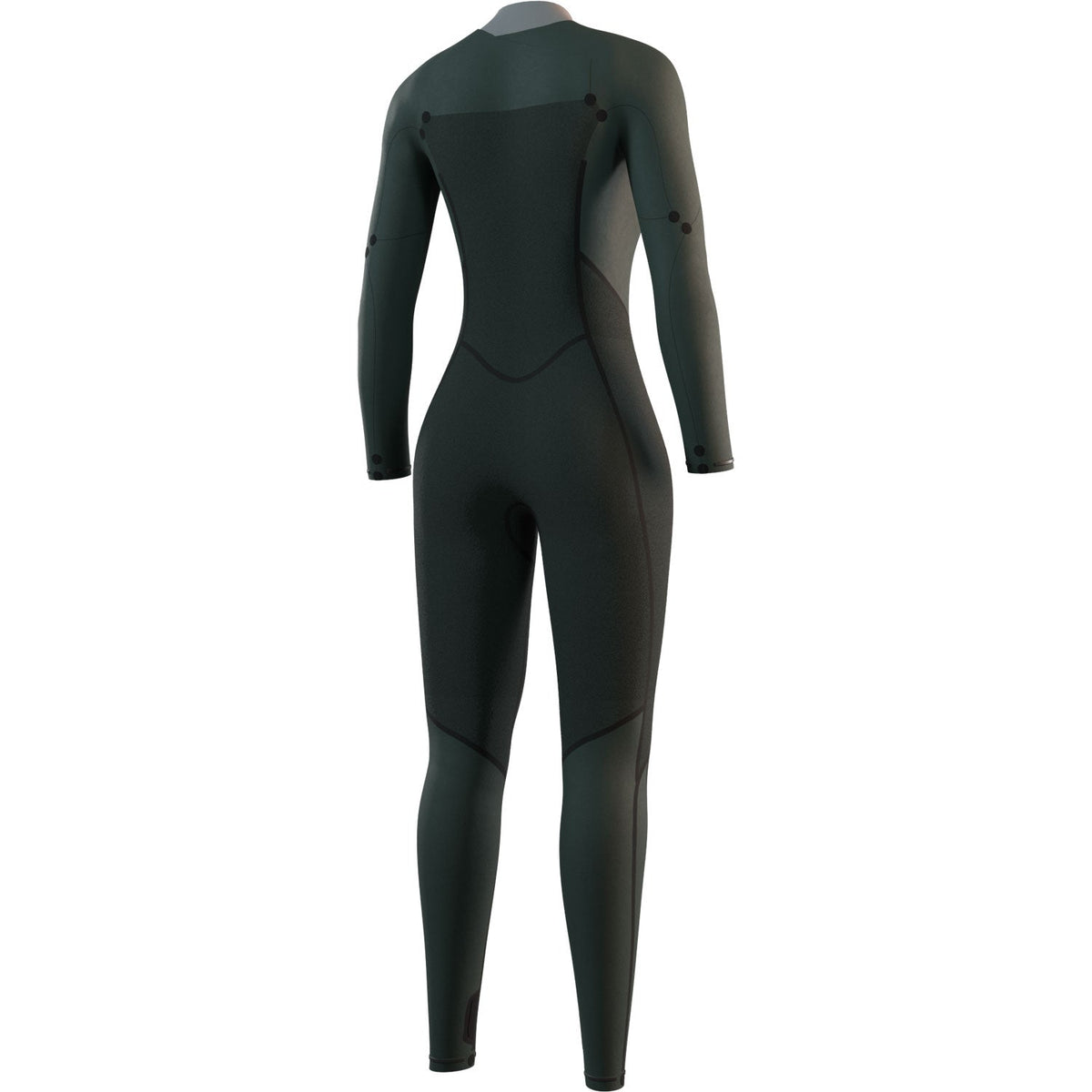 Mystic Womens HAVEN 4/3 Back-Zip Wetsuit - Black