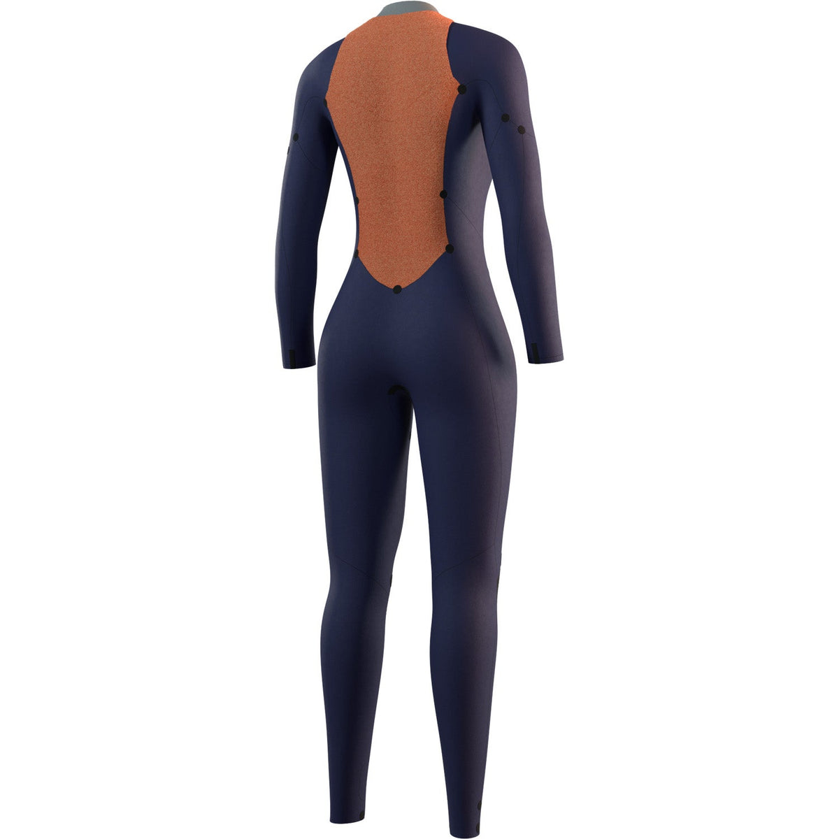 Mystic Womens Star 4/3mm Back-Zip Fullsuit Wetsuit - Black