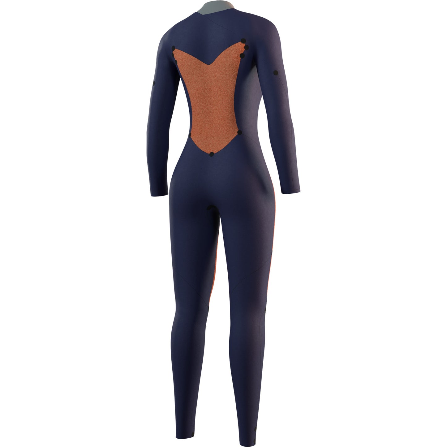 Mystic Womens Star 4/3mm Front-Zip Fullsuit Wetsuit - Black