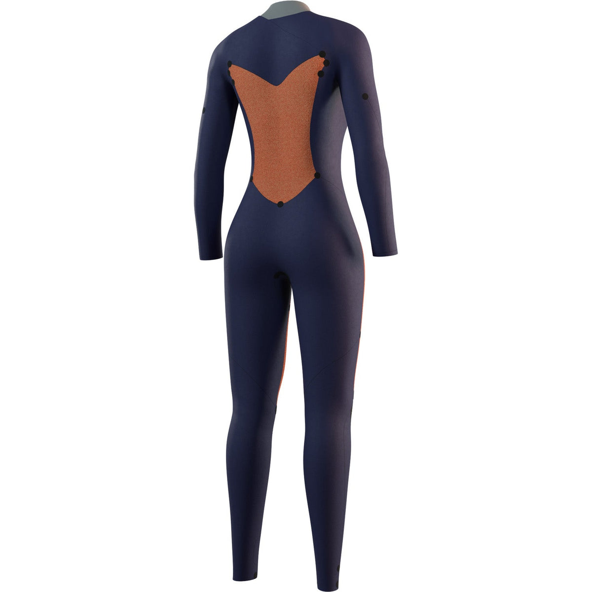 Mystic Womens Star 5/3mm Front-Zip Fullsuit Wetsuit - Black
