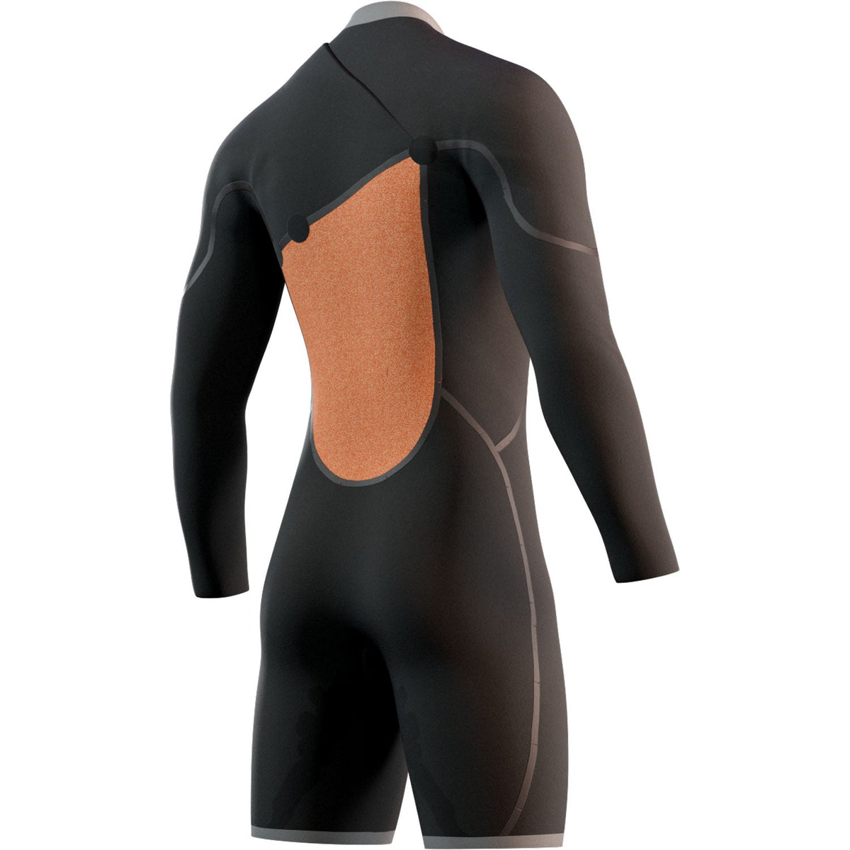 Mystic The One 3/2 Front-Zip Longarm Shorty Wetsuit- Moss