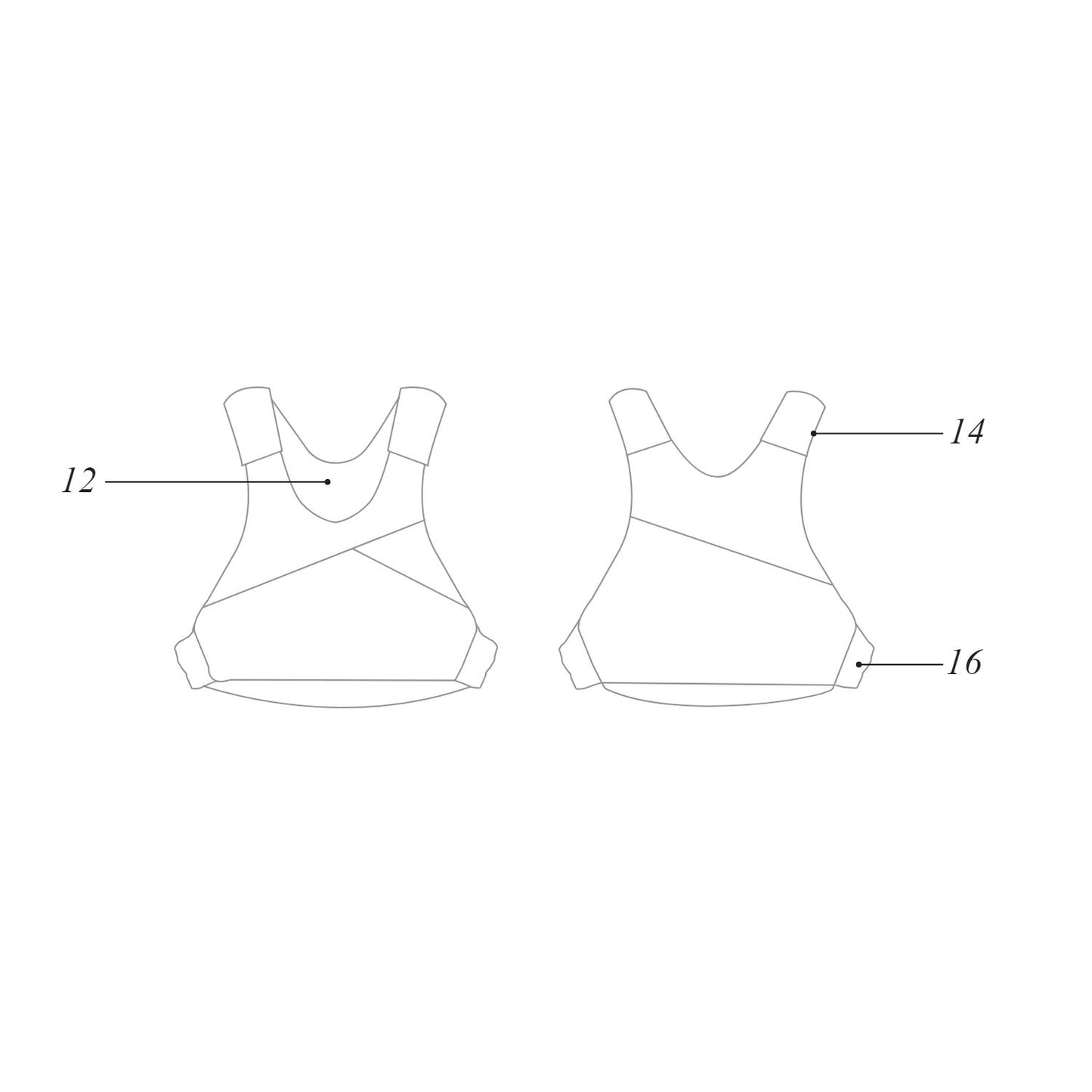 Mystic Star Zip-Free Floatation Vest - Black