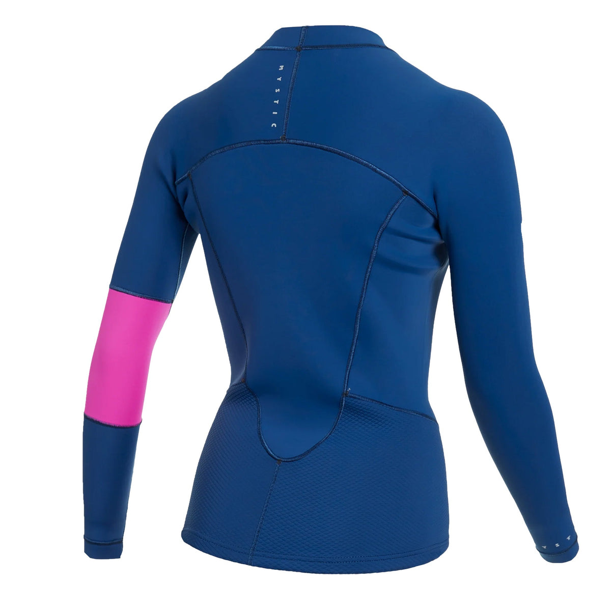 Mystic Womens Lunar 2 GBS Long Sleeve Vest Neoprene Rashvest - Summer Blue