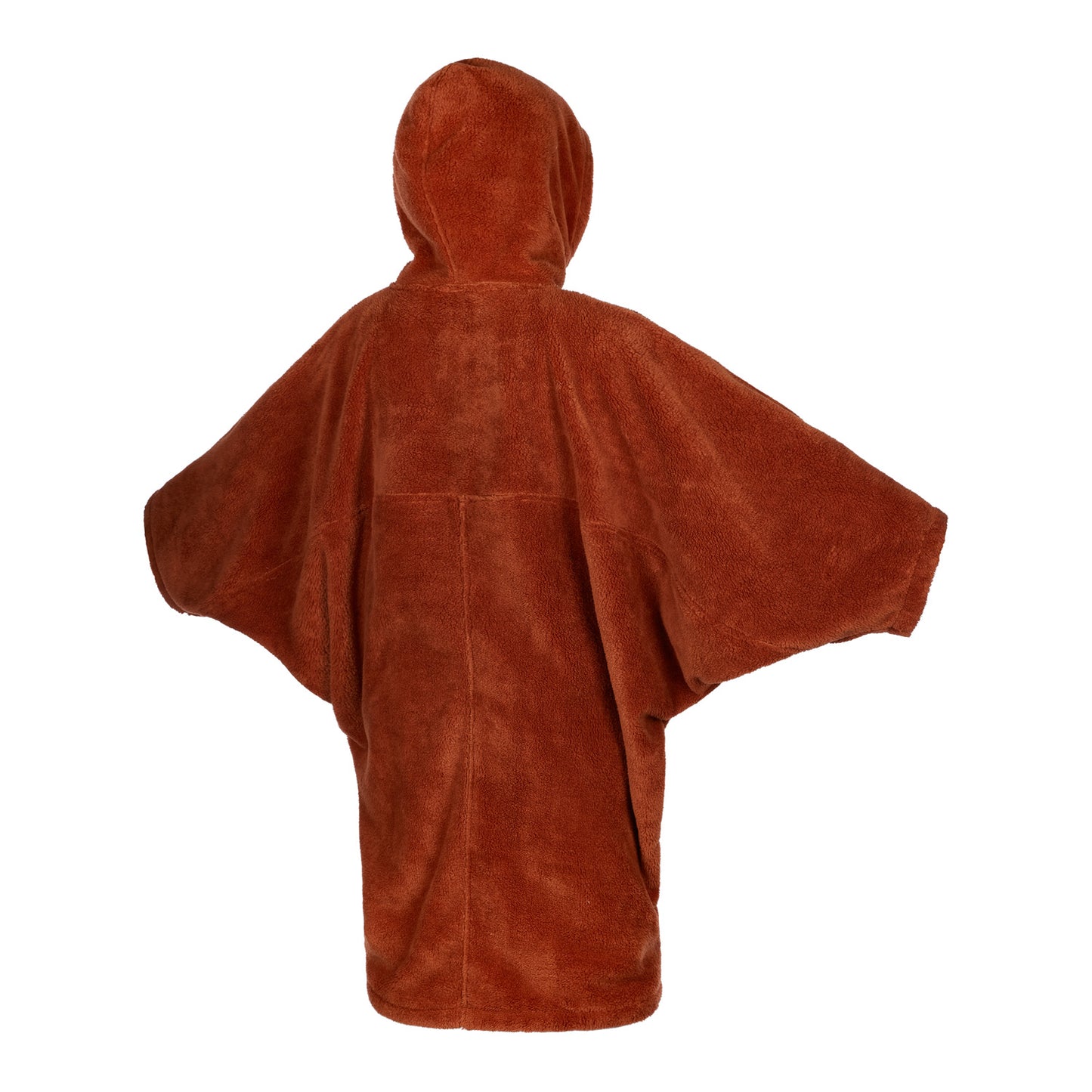 Mystic Womens TEDDY Poncho / Changing Robe - Rusty Red