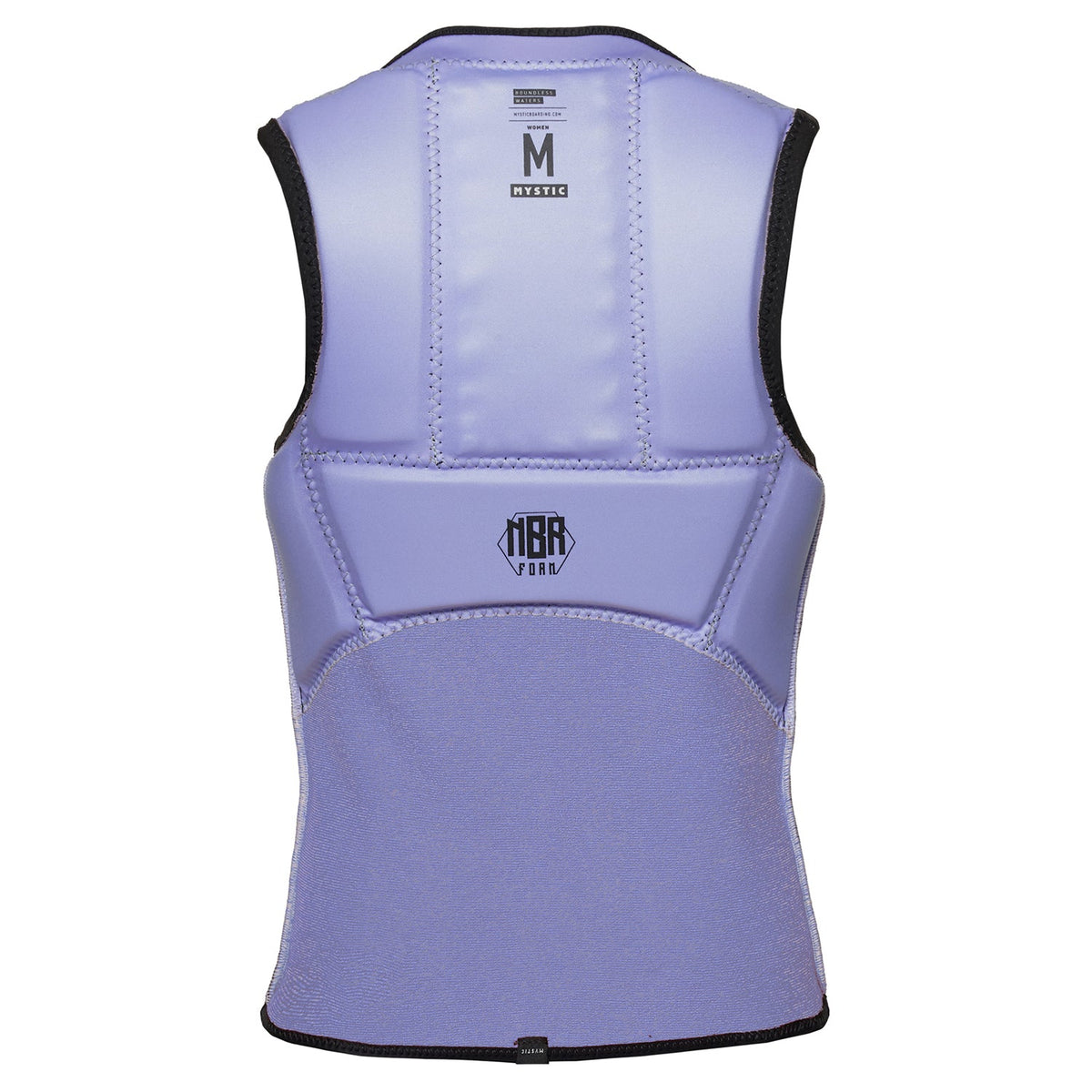 Mystic Womens Ruby Kite Surfing Front-Zip Impact Vest - Black/Purple