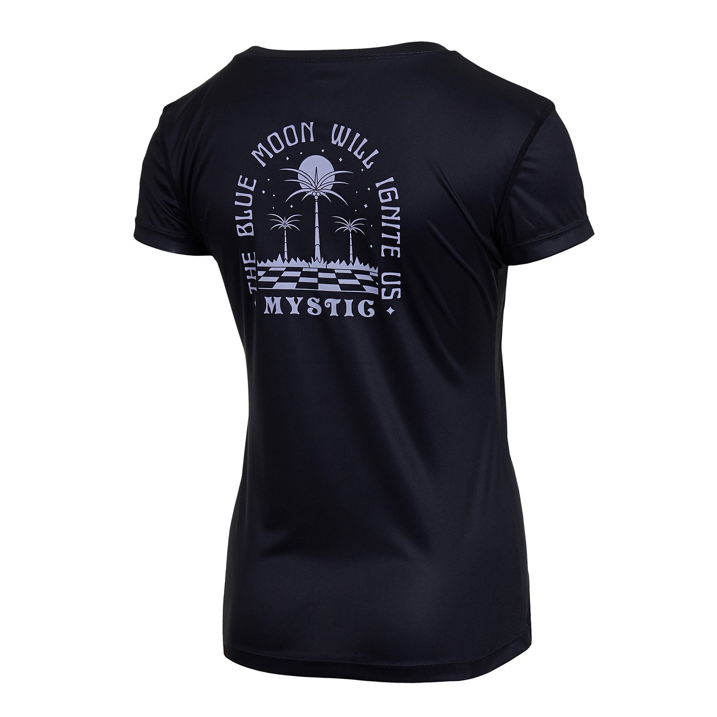 Mystic Womens Ignite Short-Sleeve Rashvest - Black