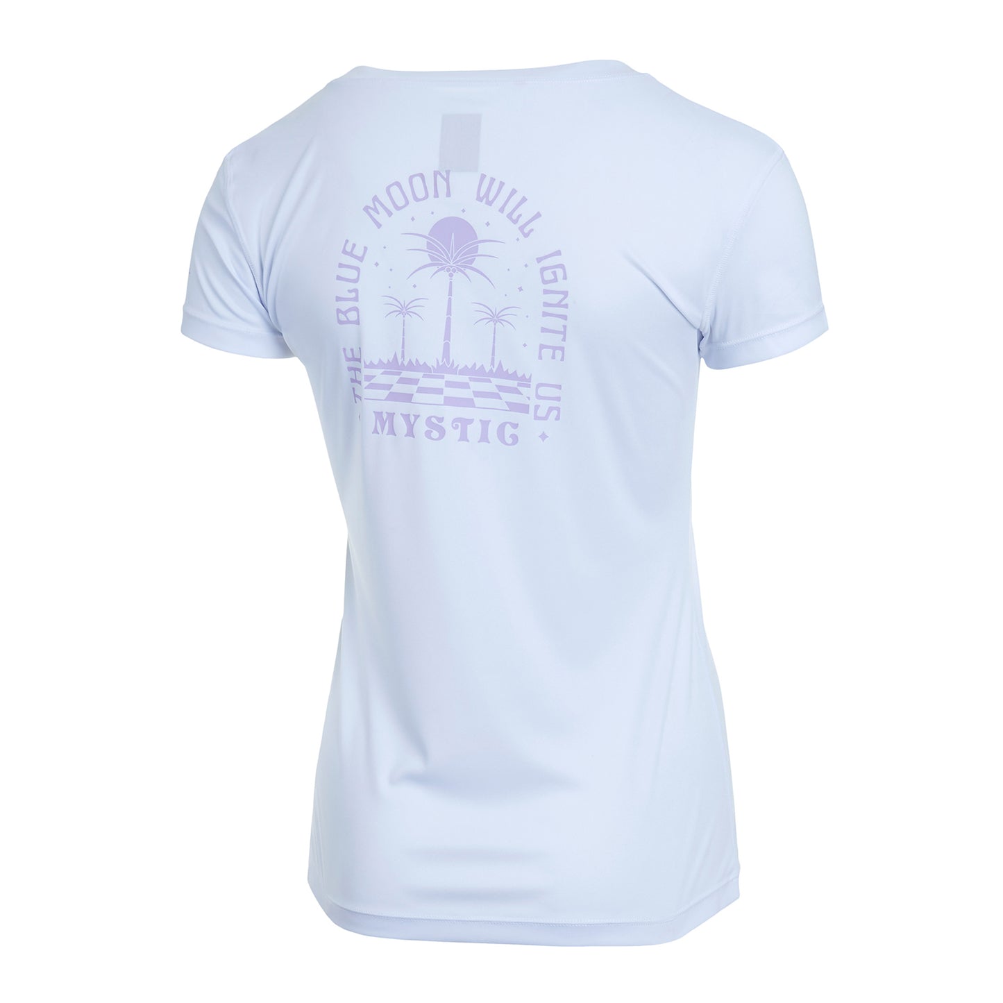 Mystic Womens Ignite Short-Sleeve Rashvest - White