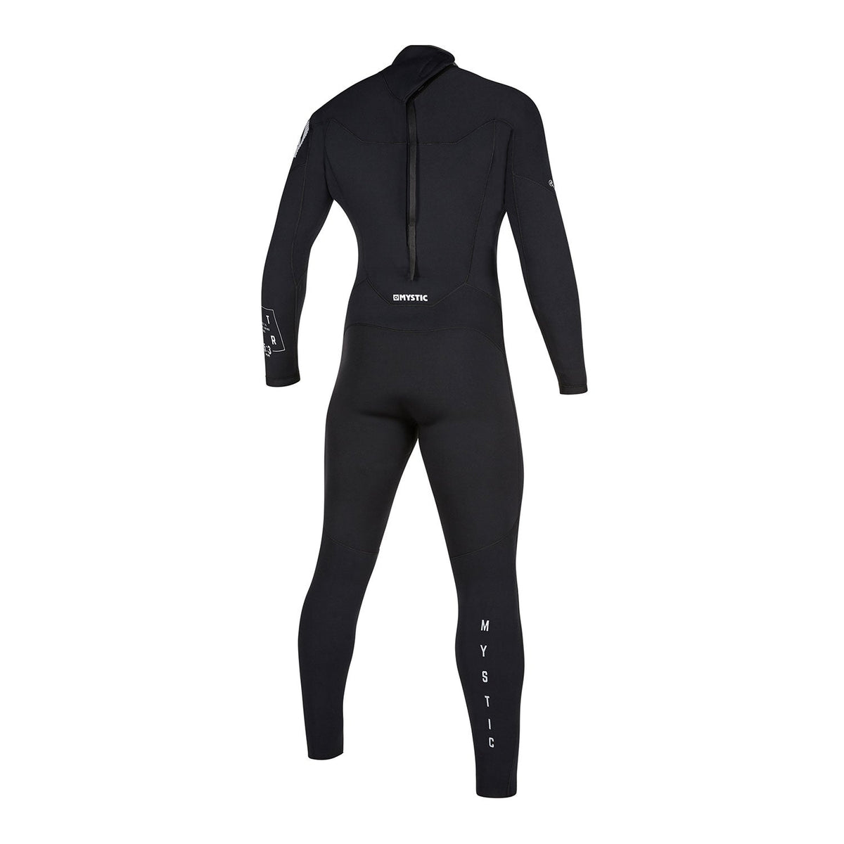 Mystic Star 3/2mm Back-Zip Fullsuit Wetsuit - Black