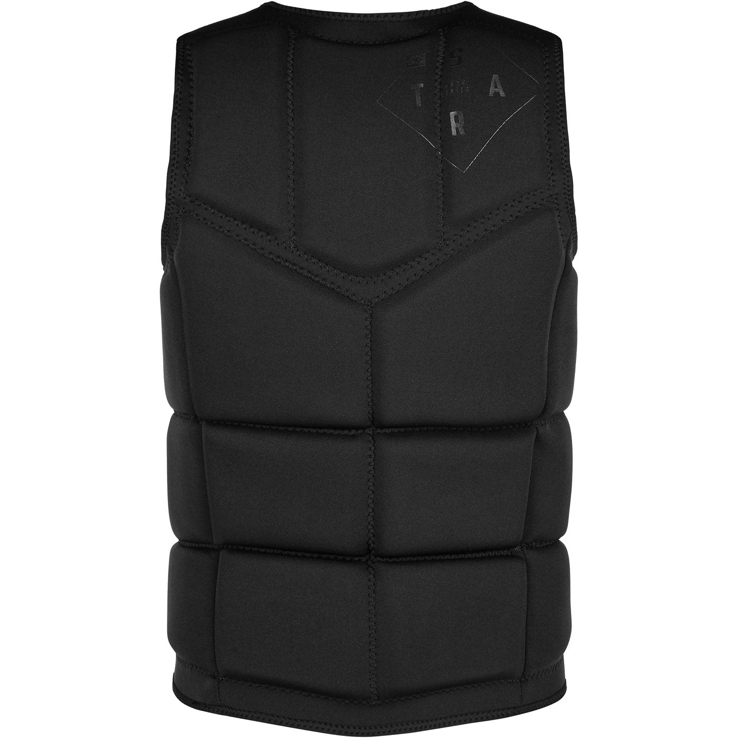  Mystic STAR Wake Boarding Front-Zip Impact Vest - Black