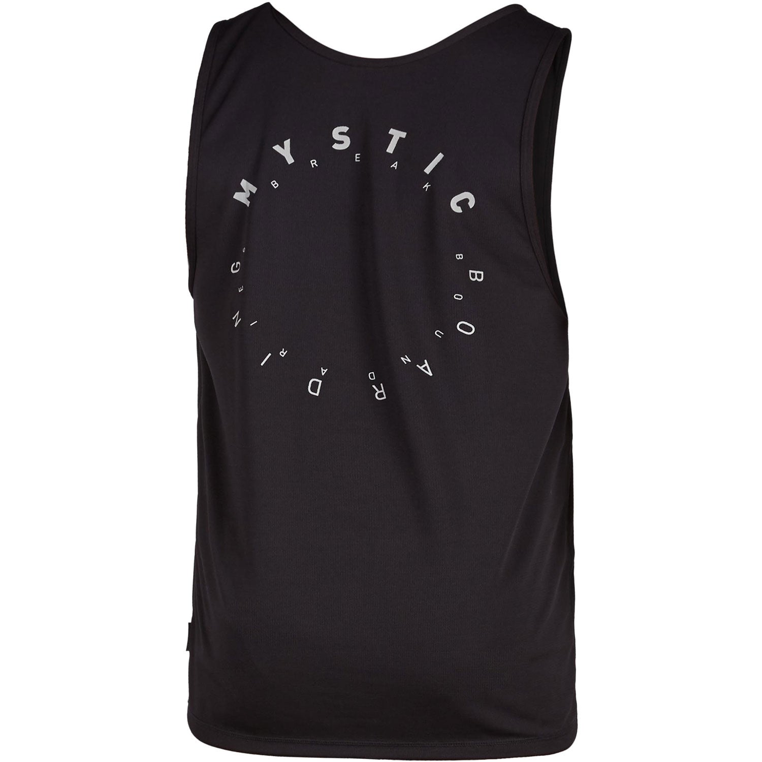  Mystic Stone Short Sleeve Quickdry Vest - Black
