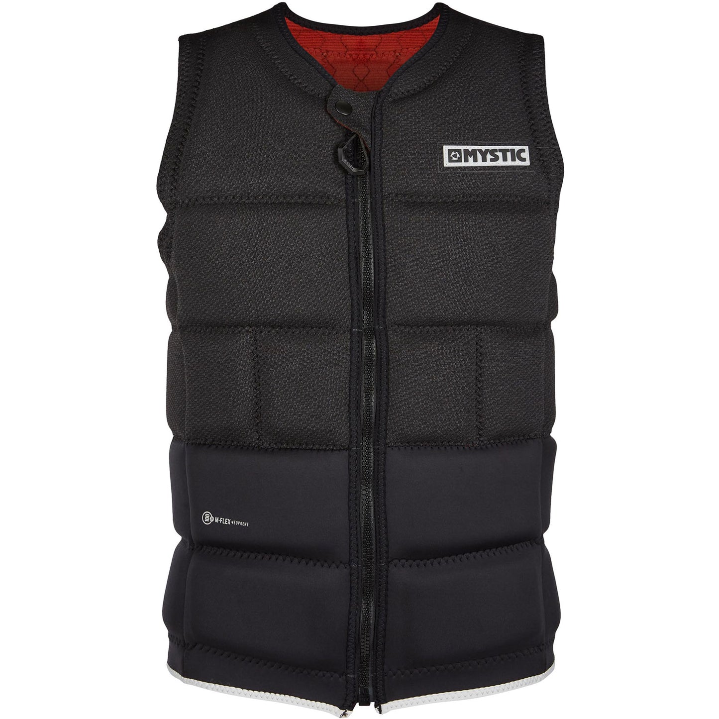  Mystic VOLTT Wake Boarding Front-Zip Impact Vest - Black