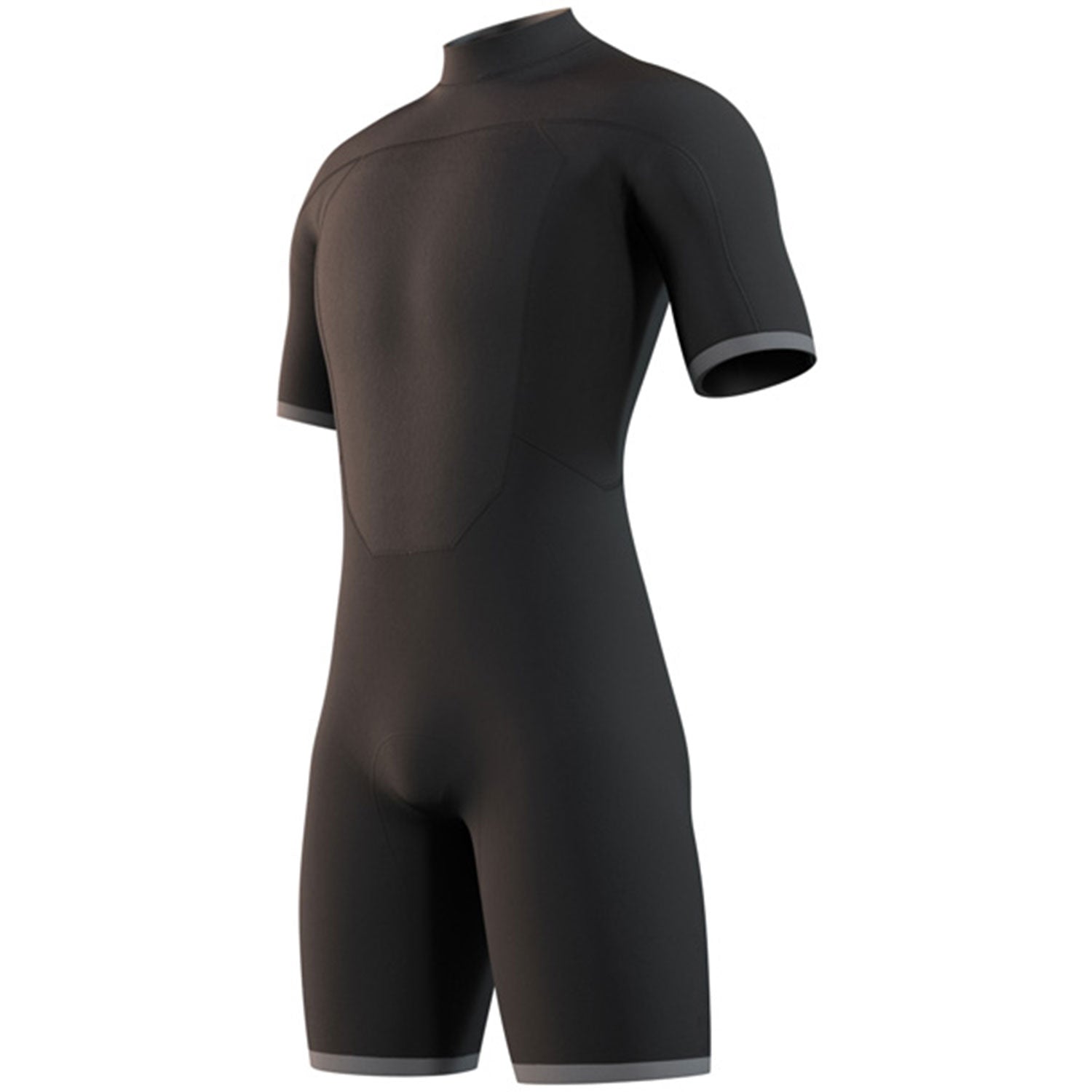  Mystic Brand 3/2mm Back-ZipShorty Wetsuit - Black