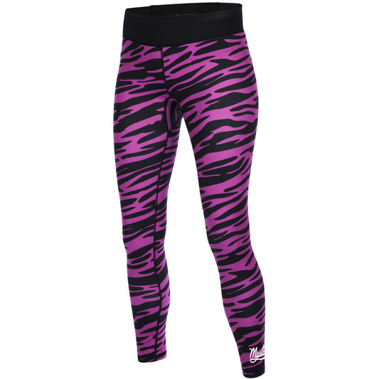  Mystic Womens Diva Rash Leggings - Black/Pink