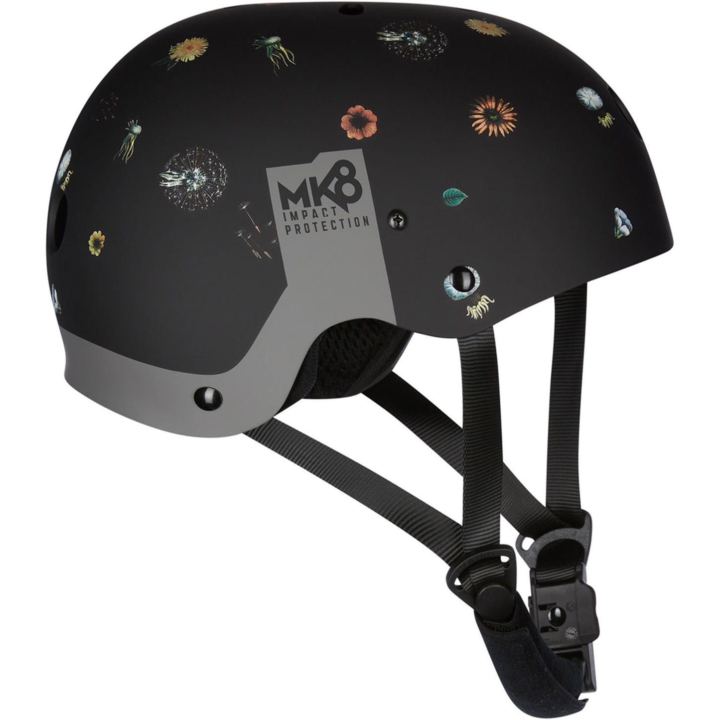  Mystic MK8X Kite & Wakeboarding Helmet - Multi Black