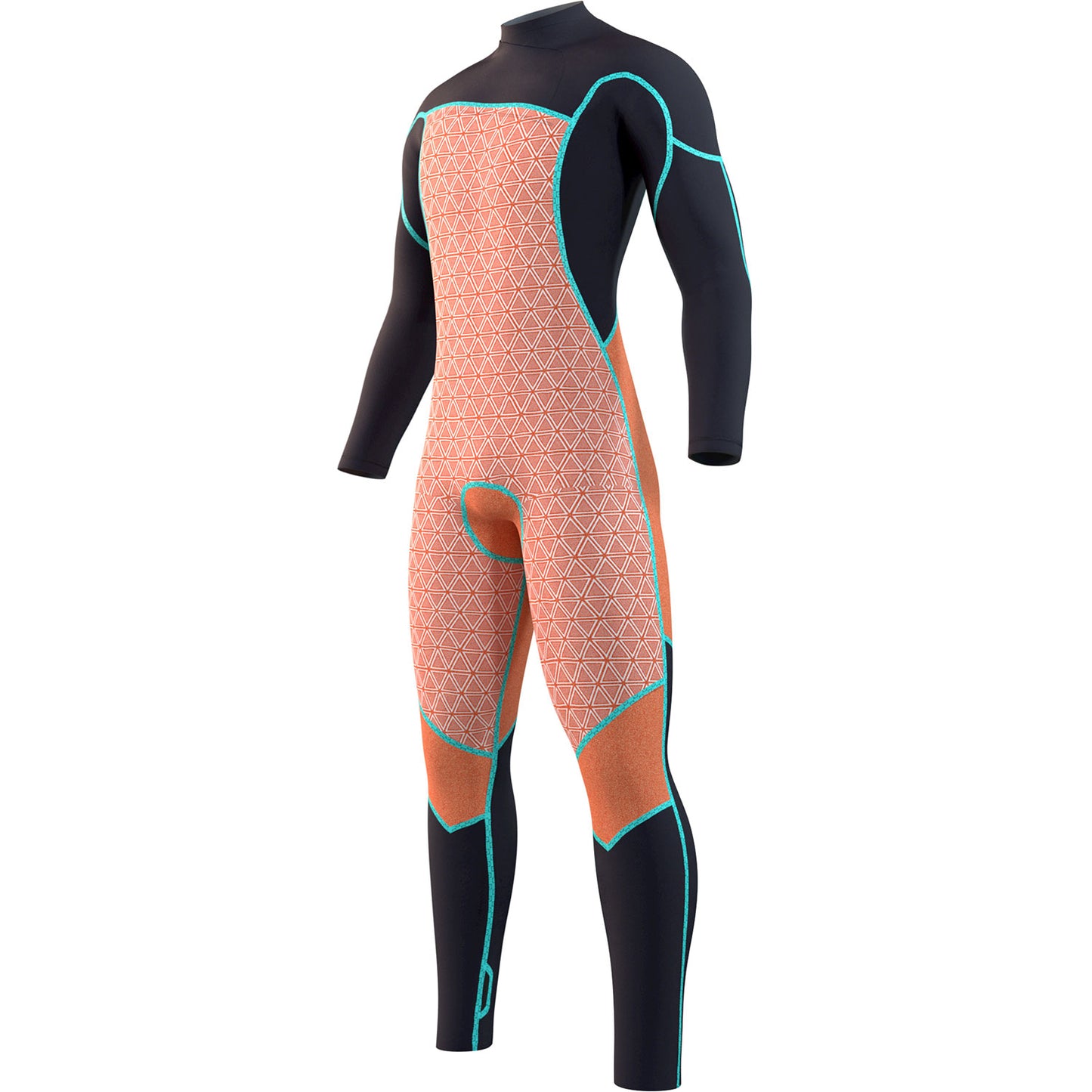  Mystic MAJESTIC 3/2 GBS Front Zip Wetsuit - Dark Leaf