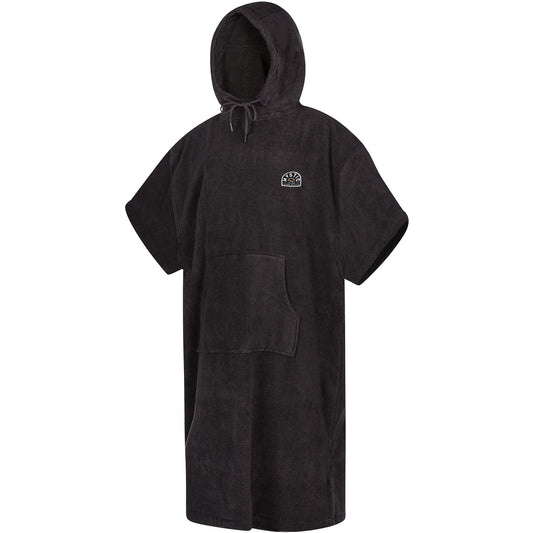  Mystic Poncho Velour / Changing Robe - Black
