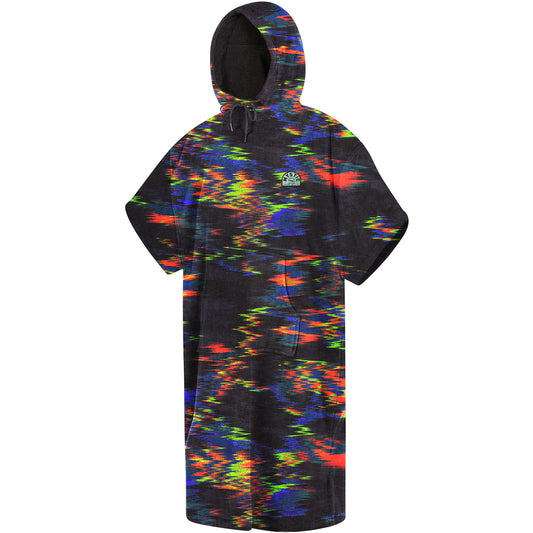  Mystic Poncho Velour / Changing Robe - Rainbow