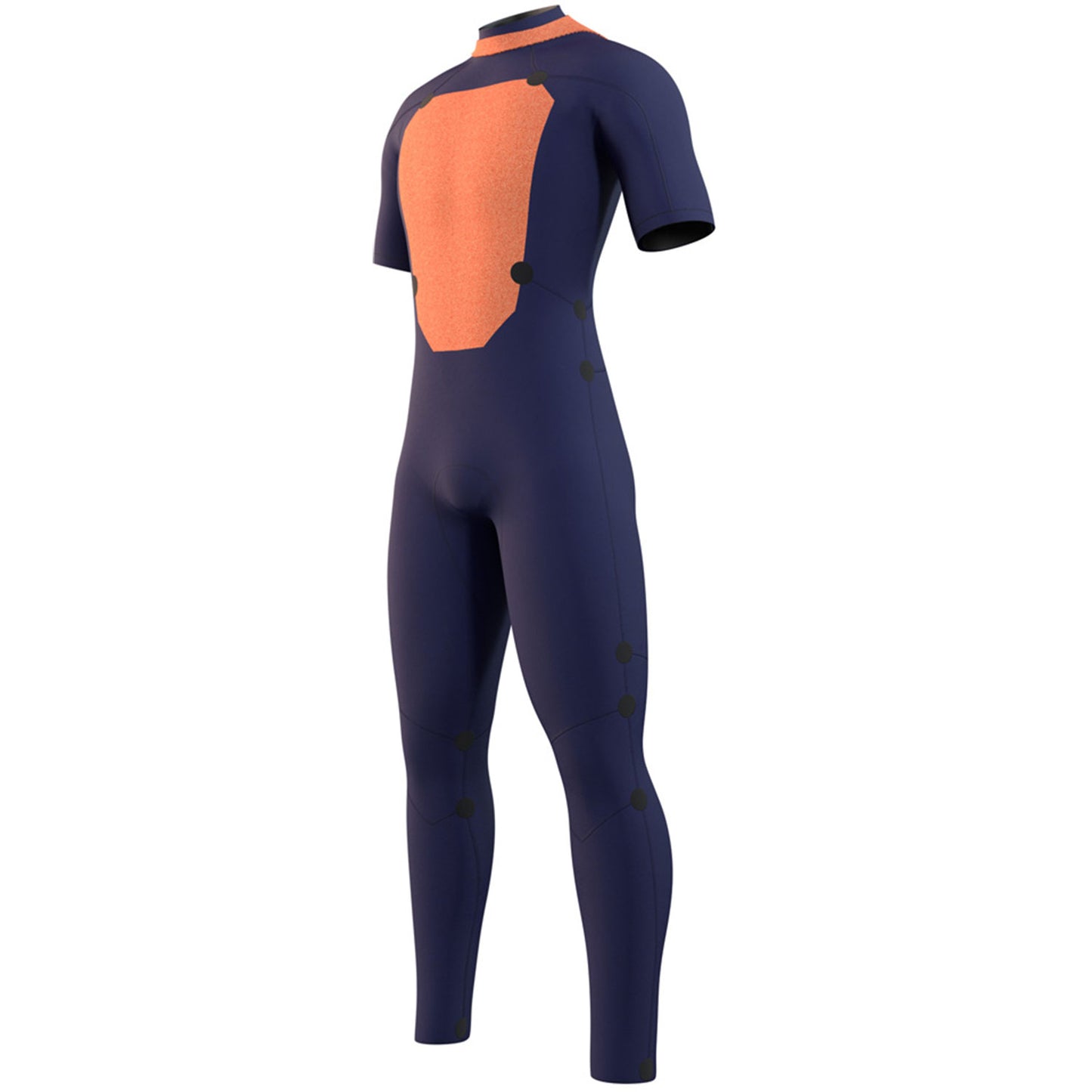  Mystic Star 4/3mm GBS Back-Zip Shortarm Wetsuit - Black
