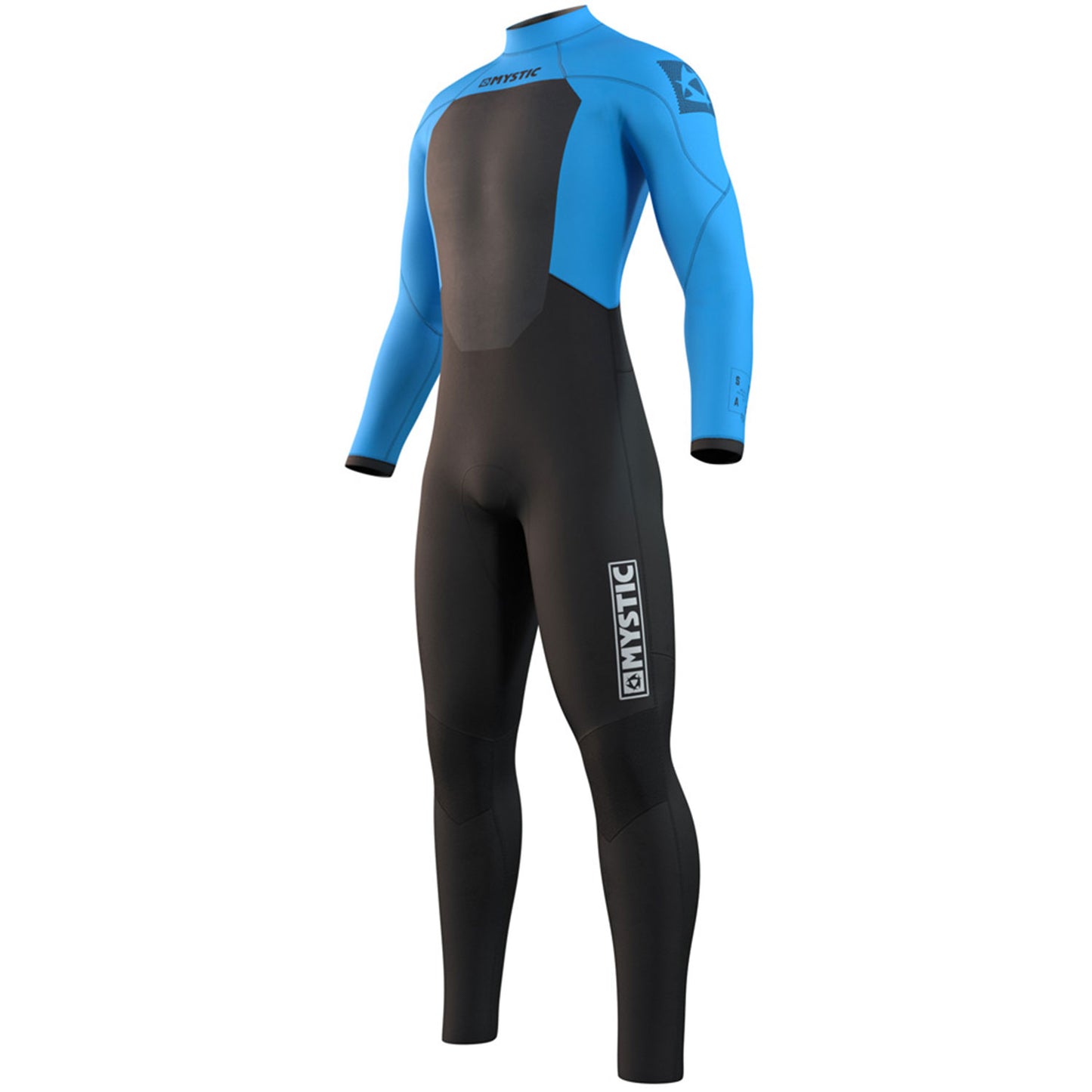  Mystic Star 4/3mm GBS Back-Zip Fullsuit Wetsuit - Global Blue