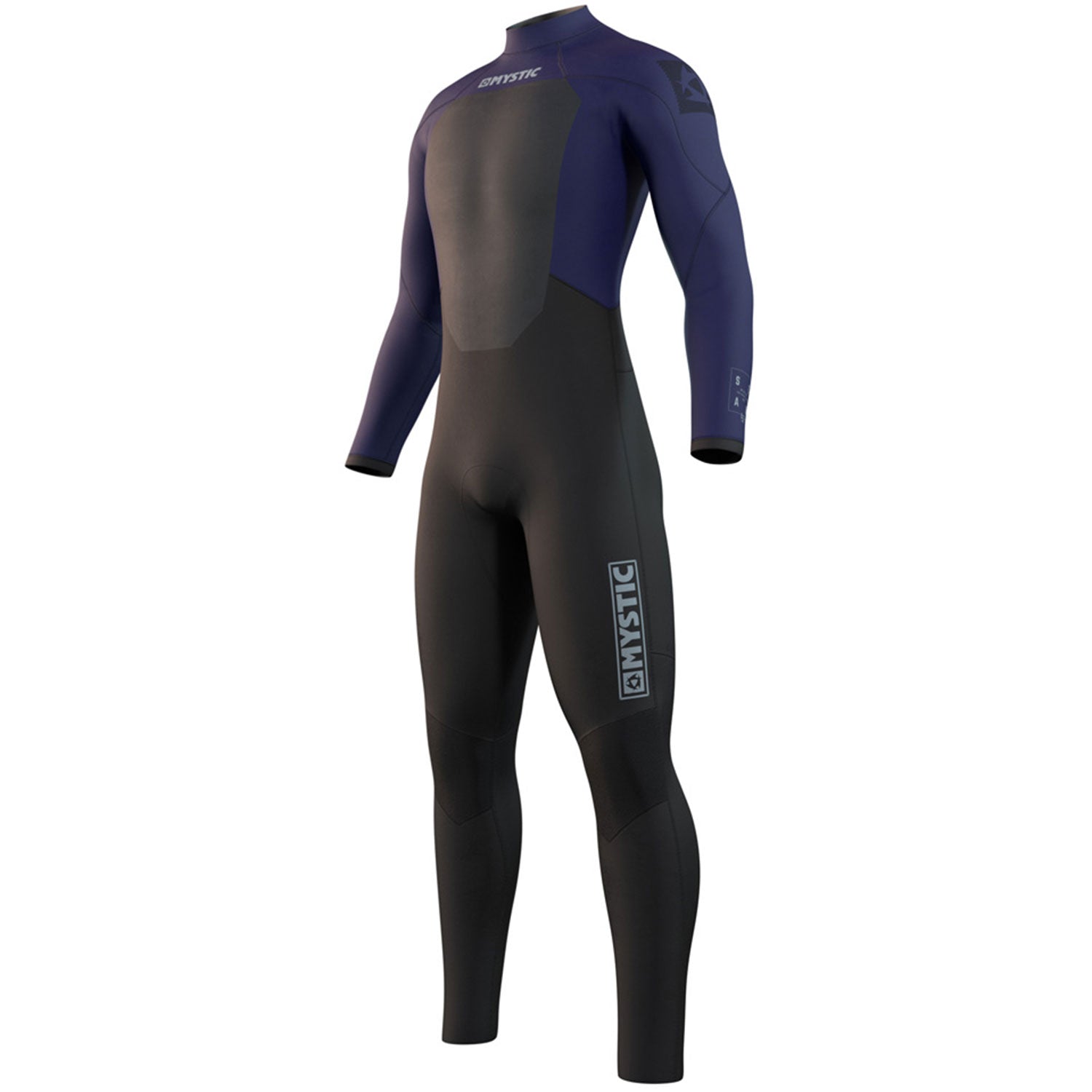  Mystic Star 3/2mm GBS Back-Zip Fullsuit Wetsuit - Night Blue