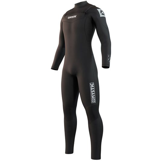  Mystic Star 4/3mm GBS Double Front-Zip Fullsuit Wetsuit - Black