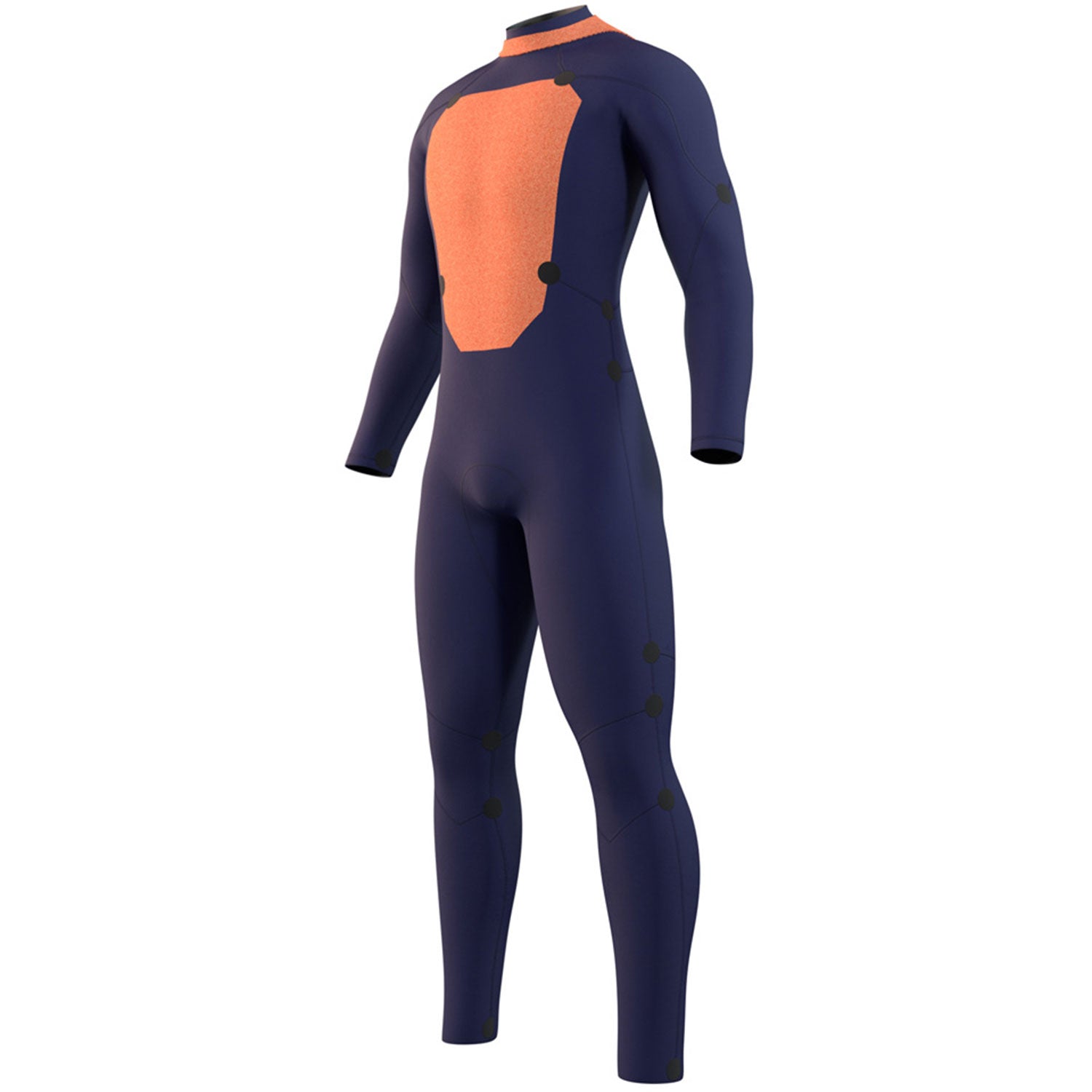  Mystic Star 5/3mm GBS Back-Zip Fullsuit Wetsuit - Global Blue