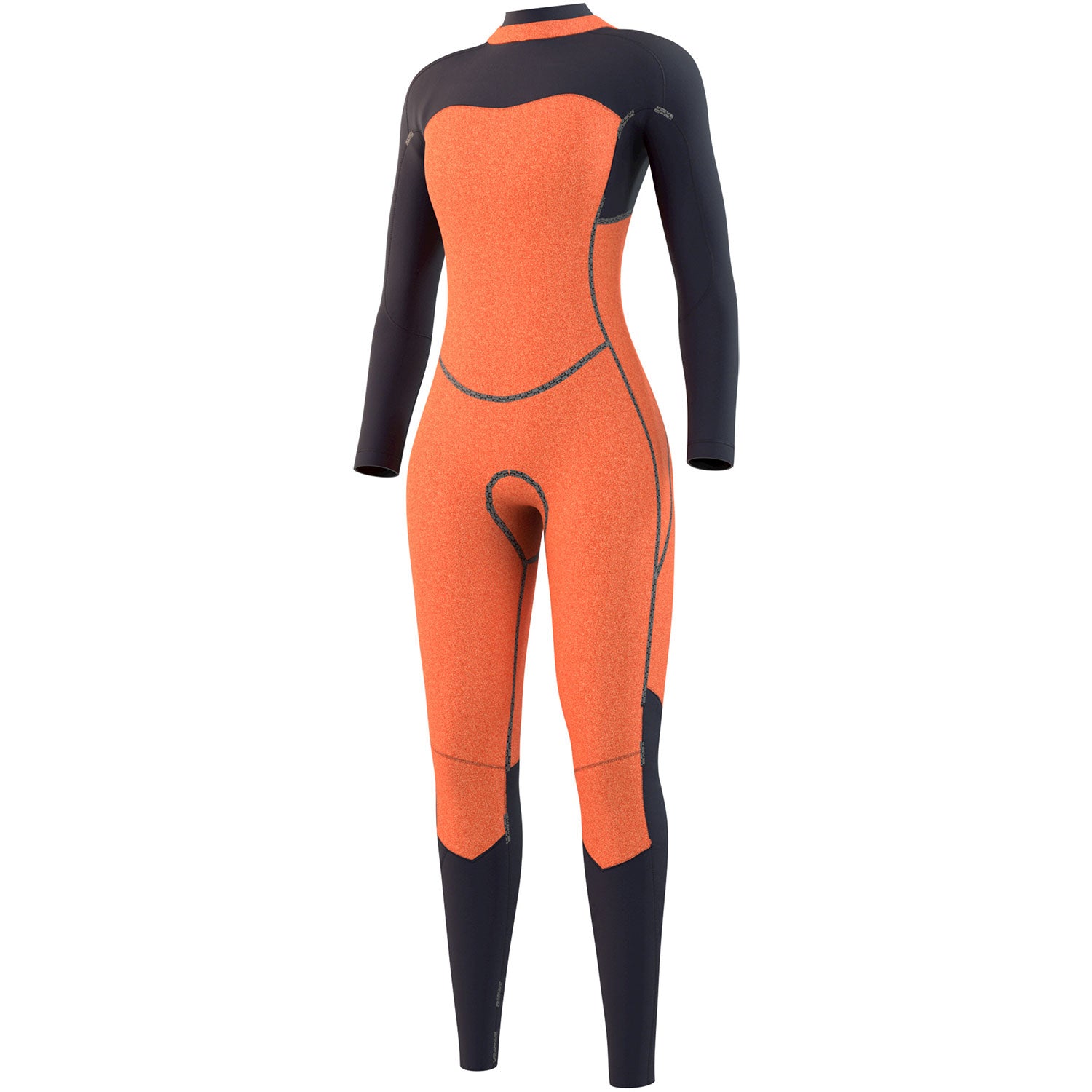  Mystic Womens DAZZLED 5/3mm Back Zip Wetsuit - Black