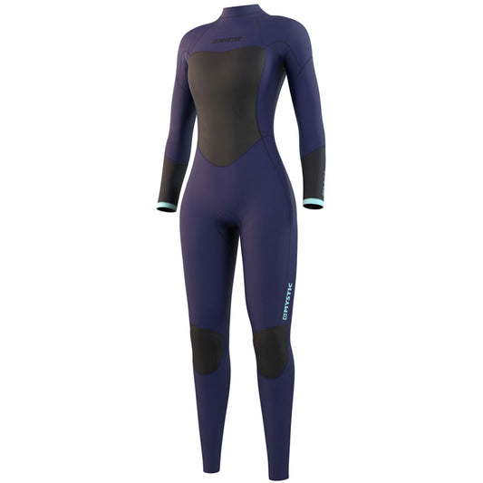  Mystic Womens Star 5/3mm Back-Zip Fullsuit Wetsuit- Night Blue